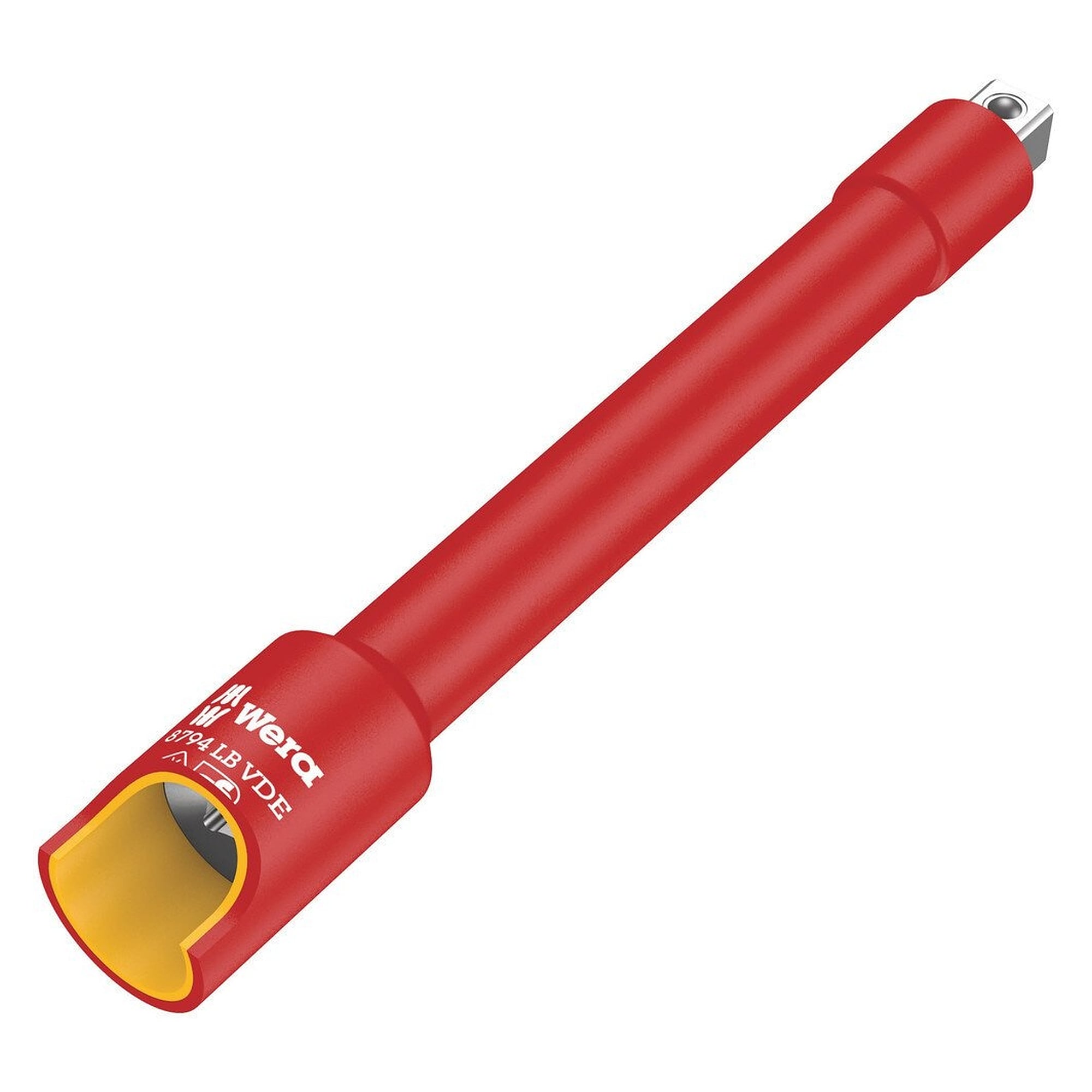 8794 LB VDE Zyklop extension, insulated, long, 3/8", 166 mm - Wera 05004965001