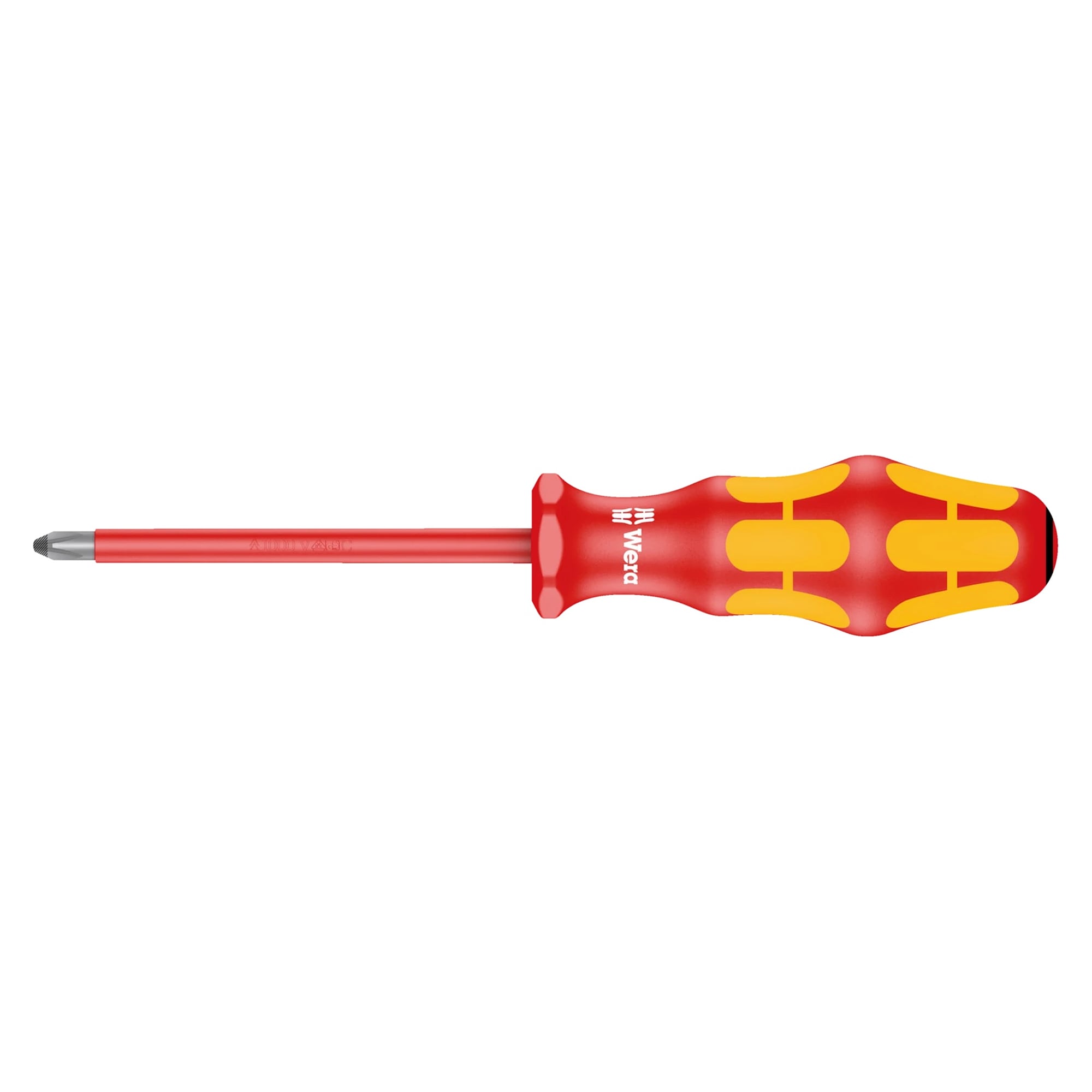 165 i PZ VDE Tournevis isolé pour vis cruciformes PZ, PZ 4 x 200 mm - Wera 05006168001