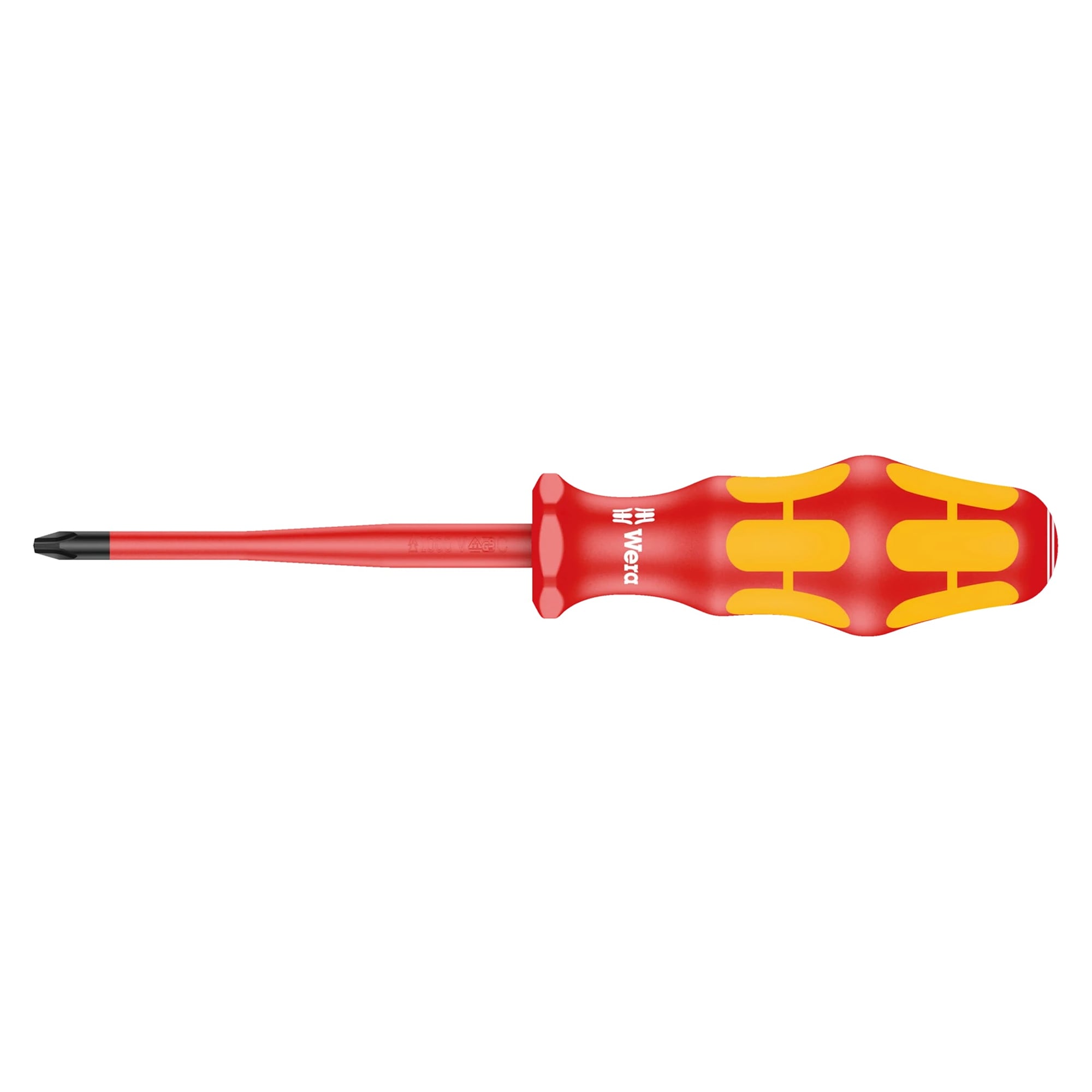 162 iS PH VDE-isolierter Kreuzschlitz-Schraubendreher mit reduziertem Klingendurchmesser, PH 2 x 100 mm - Wera 05006451001