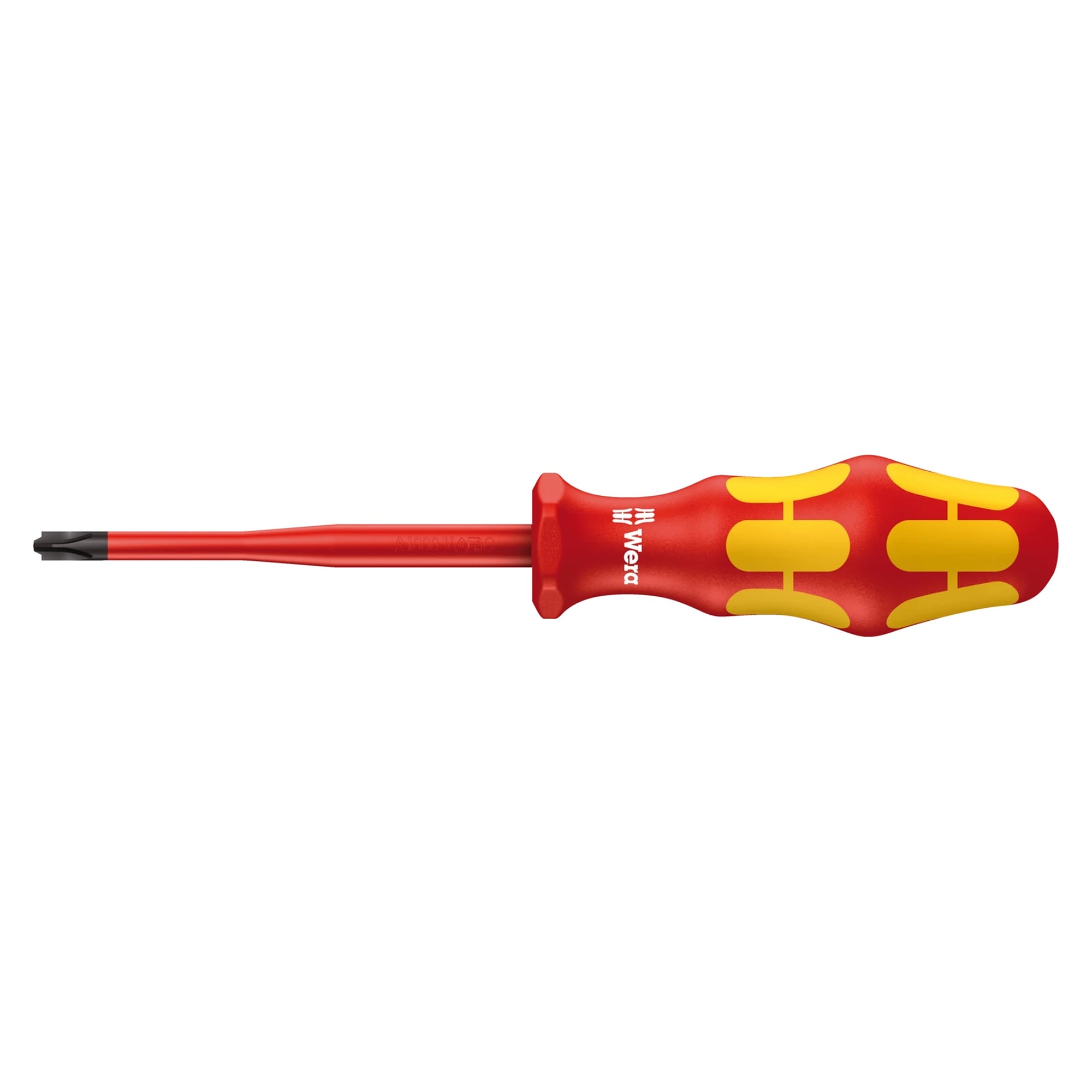 162 iS PH/S VDE insulated screwdriver for PlusMinus screws (Phillips/slotted), reduced blade, # 2 x 100 mm - Wera 05006456001