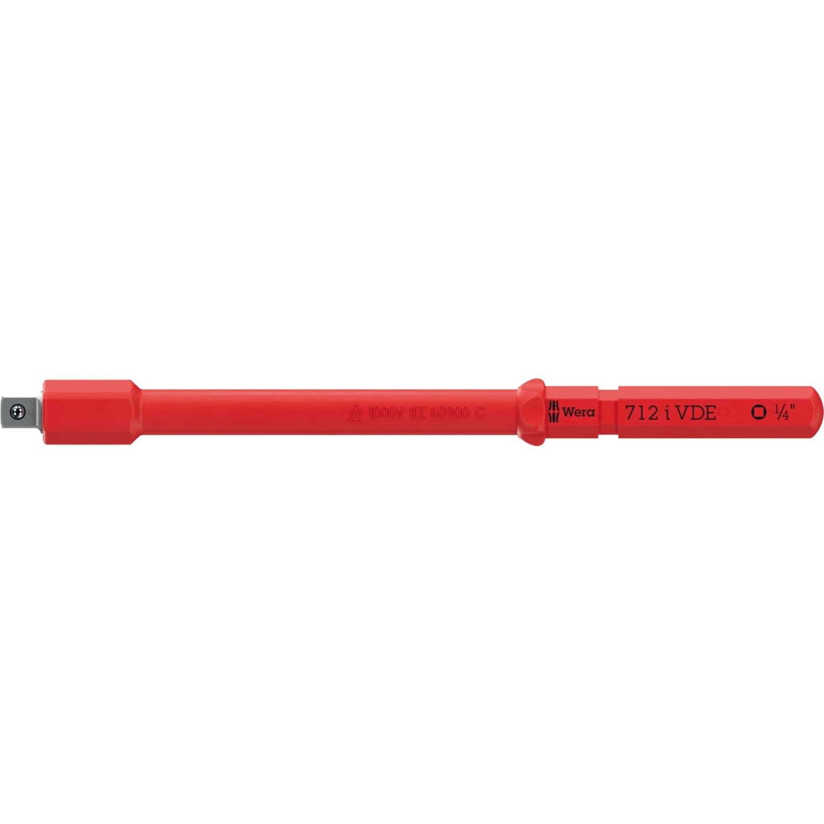 Kraftform Kompakt A VDE 712 i lame/adaptateur isolée, 1/4" x 154 mm - Wera 05006642001