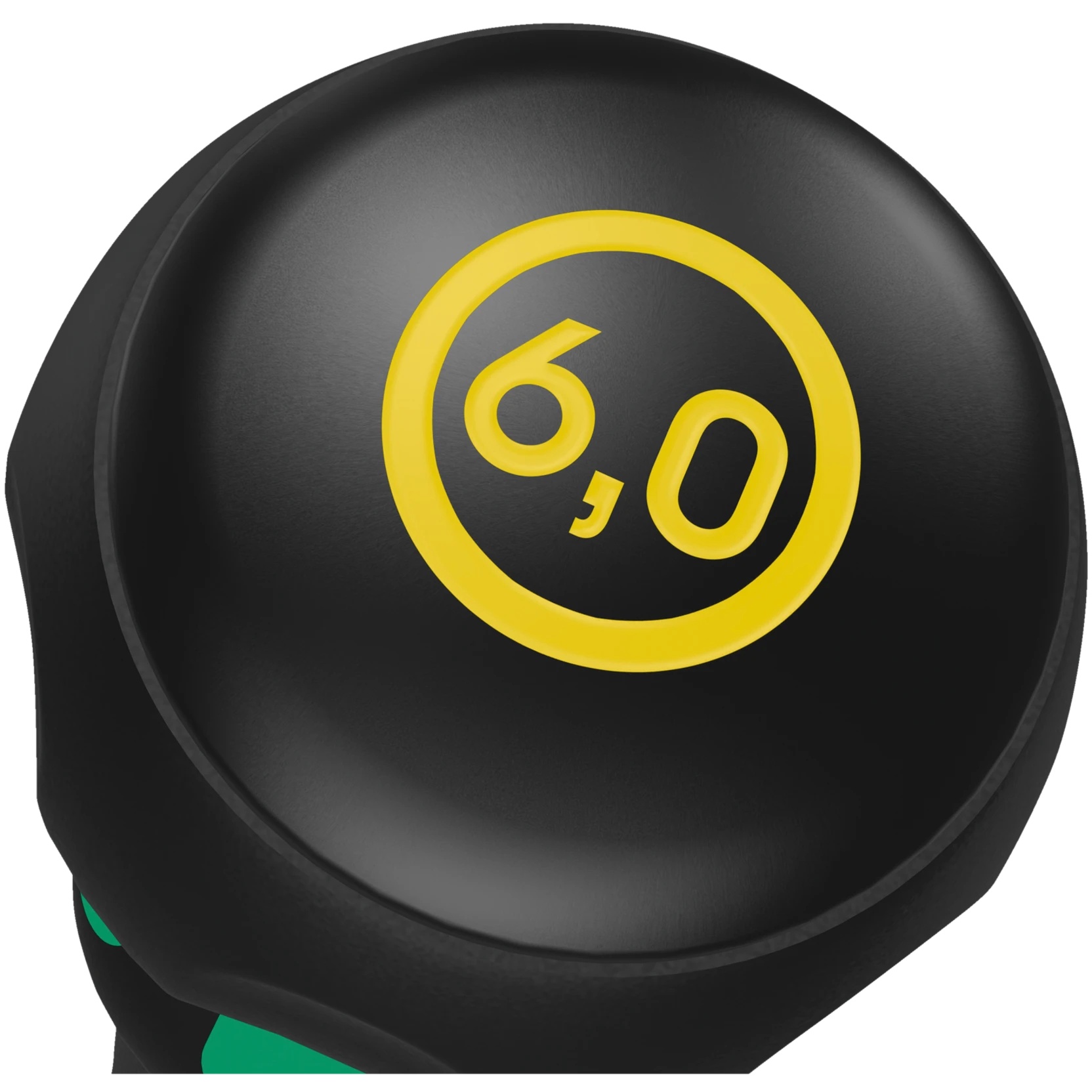 1834 Tournevis pour vis à fente Kraftform Ball-Grip lame atelier 1,0 x 6,0 x 150 mm - Wera 05007901001