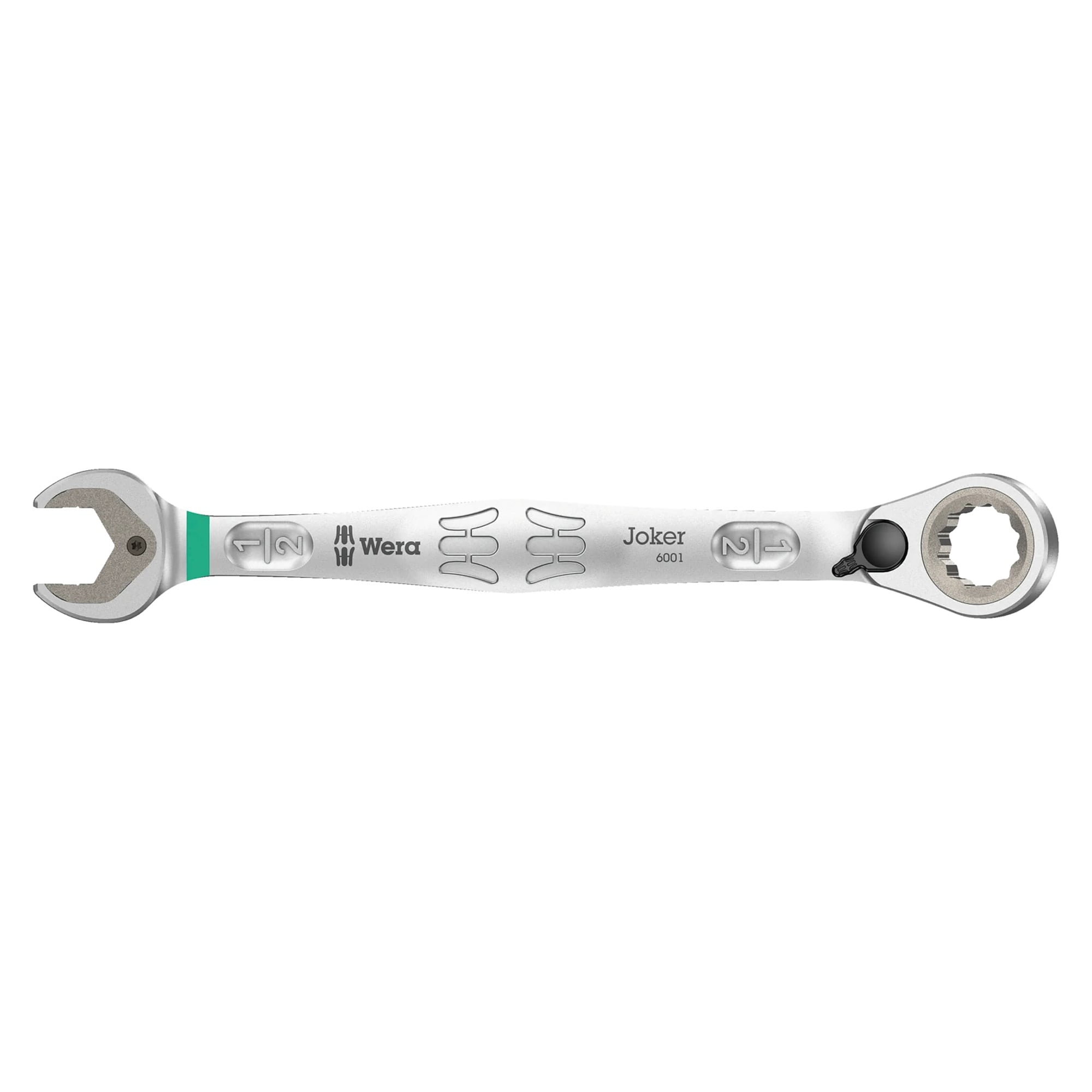 6001 Joker Switch Ratcheting combination wrench with switch lever, Imperial, 7/16" x 165 mm - Wera 05020077001