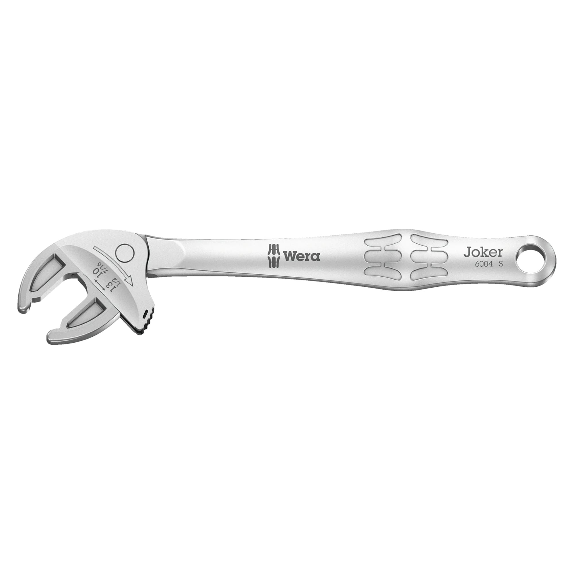 6004 Joker S self-setting spanner, 10-13 mm and 7/16"-1/2", 154 mm - Wera 05020100001