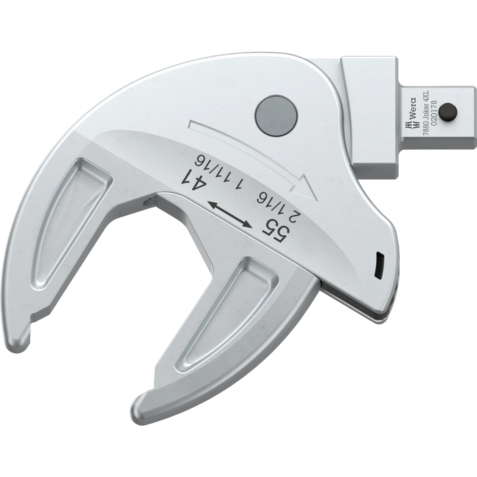 7880 Joker 4XL Clé à fourche interchangeable auto-ajustable 41-55 mm, 14x18 mm - Wera 05020178001