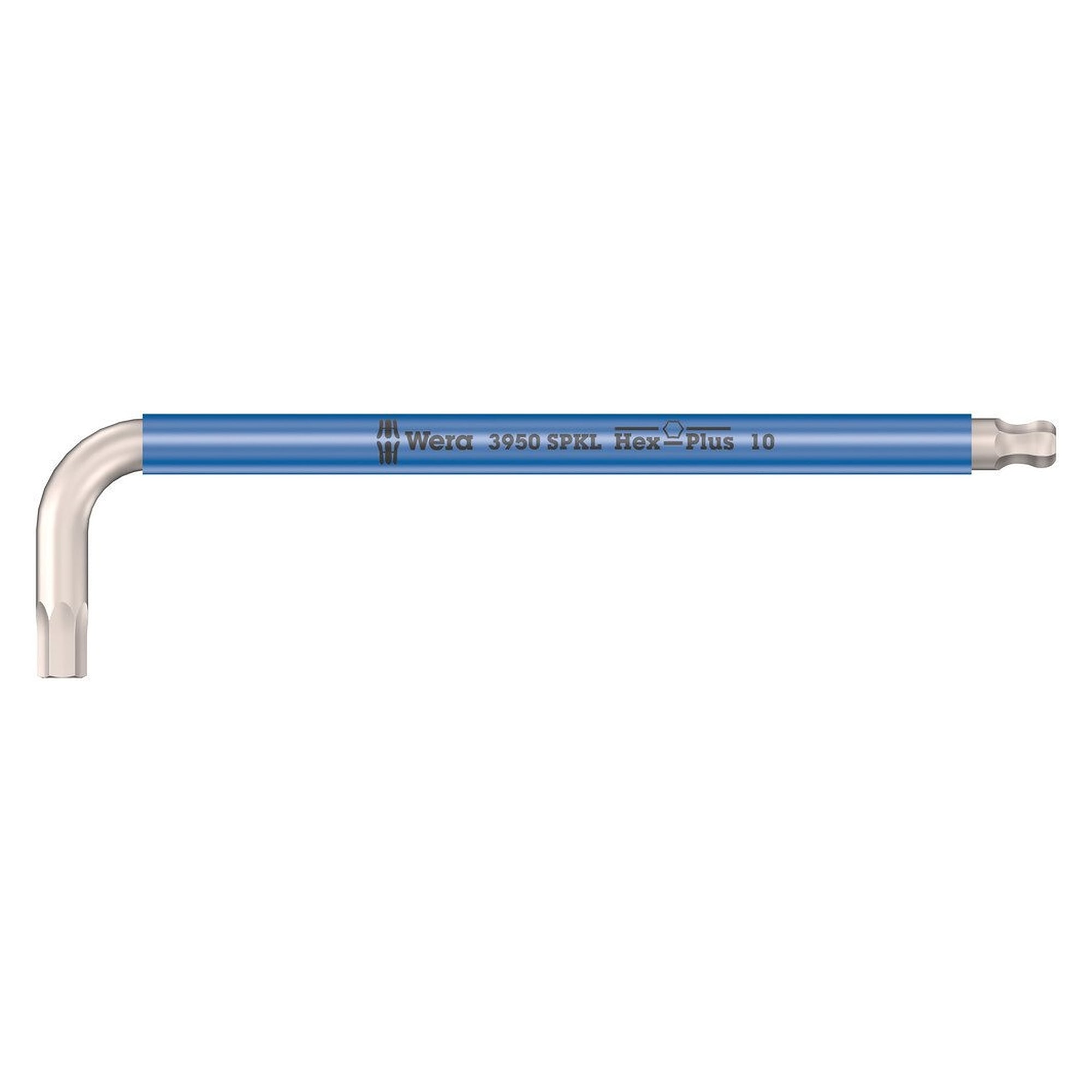 3950 SPKL Multicolour L-key metric, stainless, Hex-Plus 10 x 224 mm - Wera 05022668001