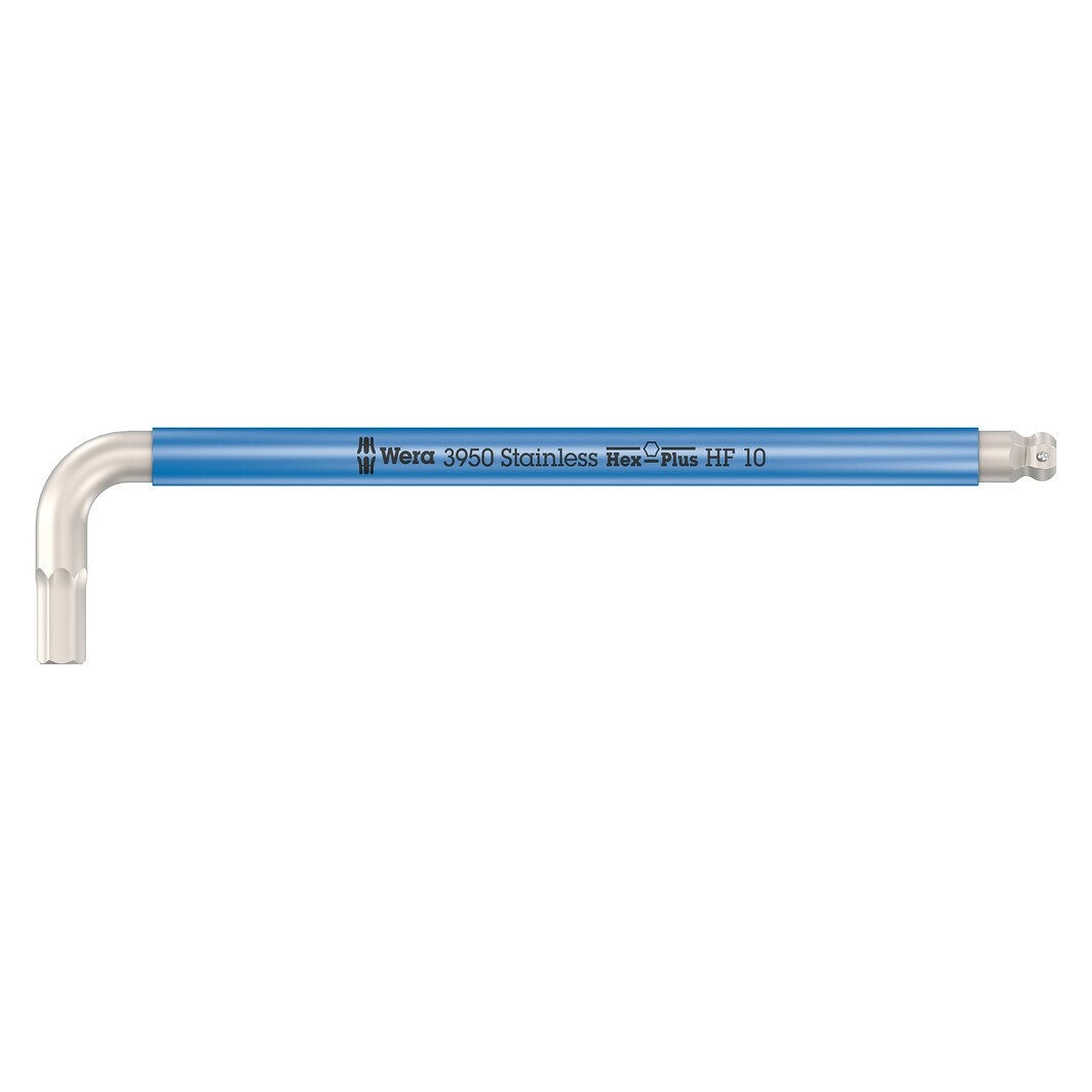 3950 SPKL Multicolour HF L-key metric, stainless, holding function, 10 x 224 mm - Wera 05022698001