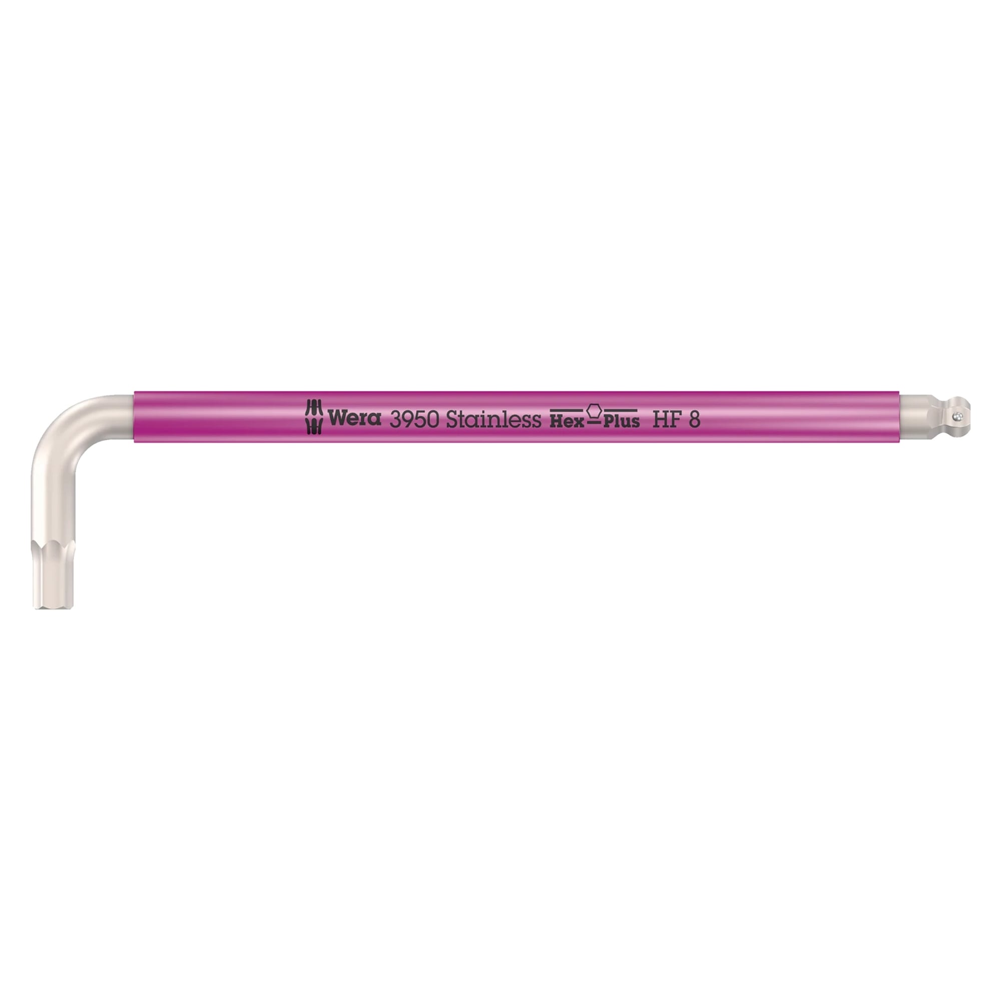 3950 SPKL Multicolour HF L-key metric, stainless, holding function, 10 x 224 mm - Wera 05022698001