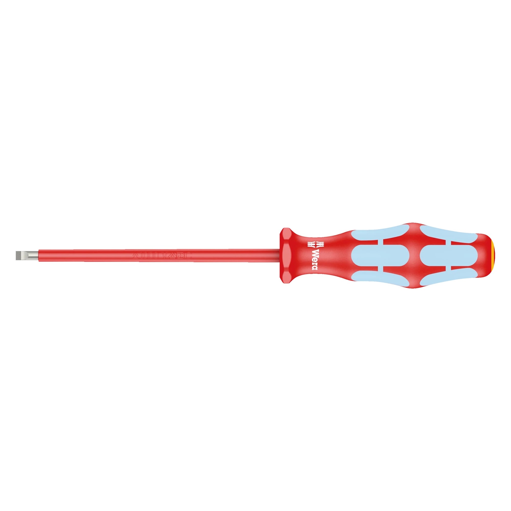 3160 i VDE insulated slotted screwdriver stainless 1.0 x 5.5 x 125 mm - Wera 05022732001