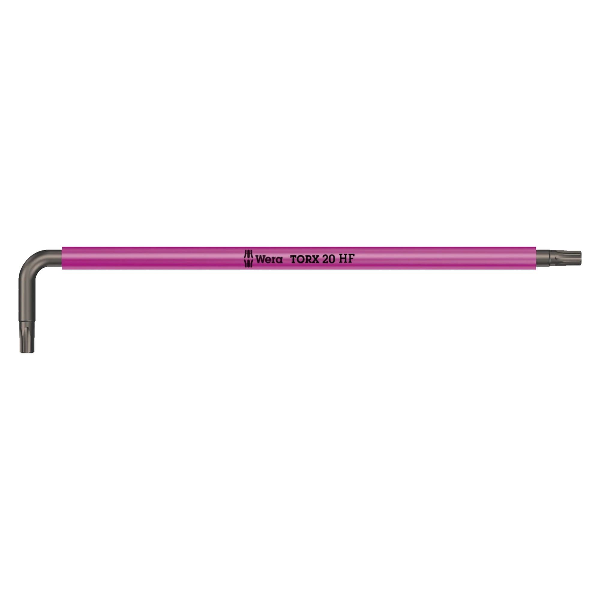 967 SXL HF TORX L-key Multicolour with holding function, long, TX 40 x 224 mm - Wera 05024479001