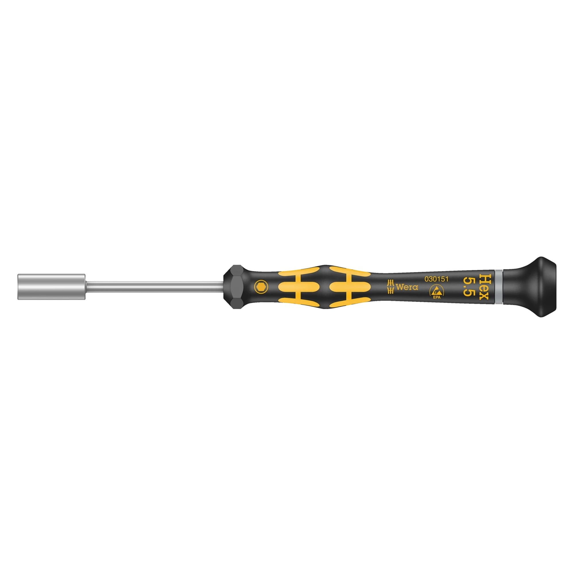 1569 Tournevis ESD à douille Kraftform Micro 5,5 x 60 mm - Wera 05030151001