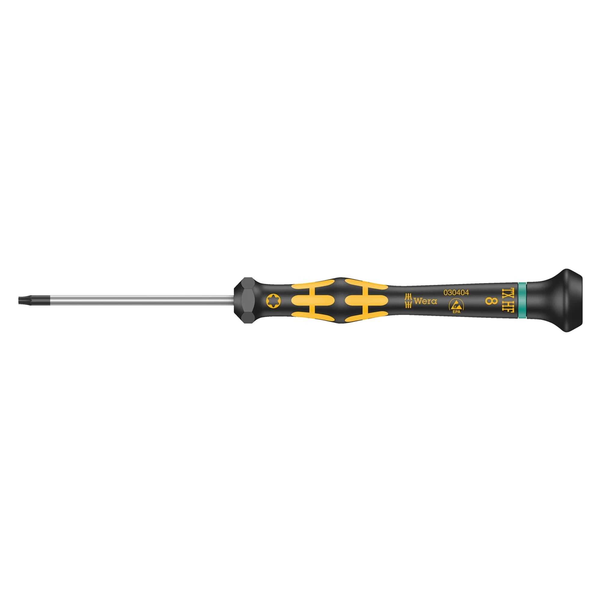 1567 TORX HF ESD Kraftform Micro Schraubendreher mit Haltefunktion TX 4 x 40 mm - Wera 05030400001