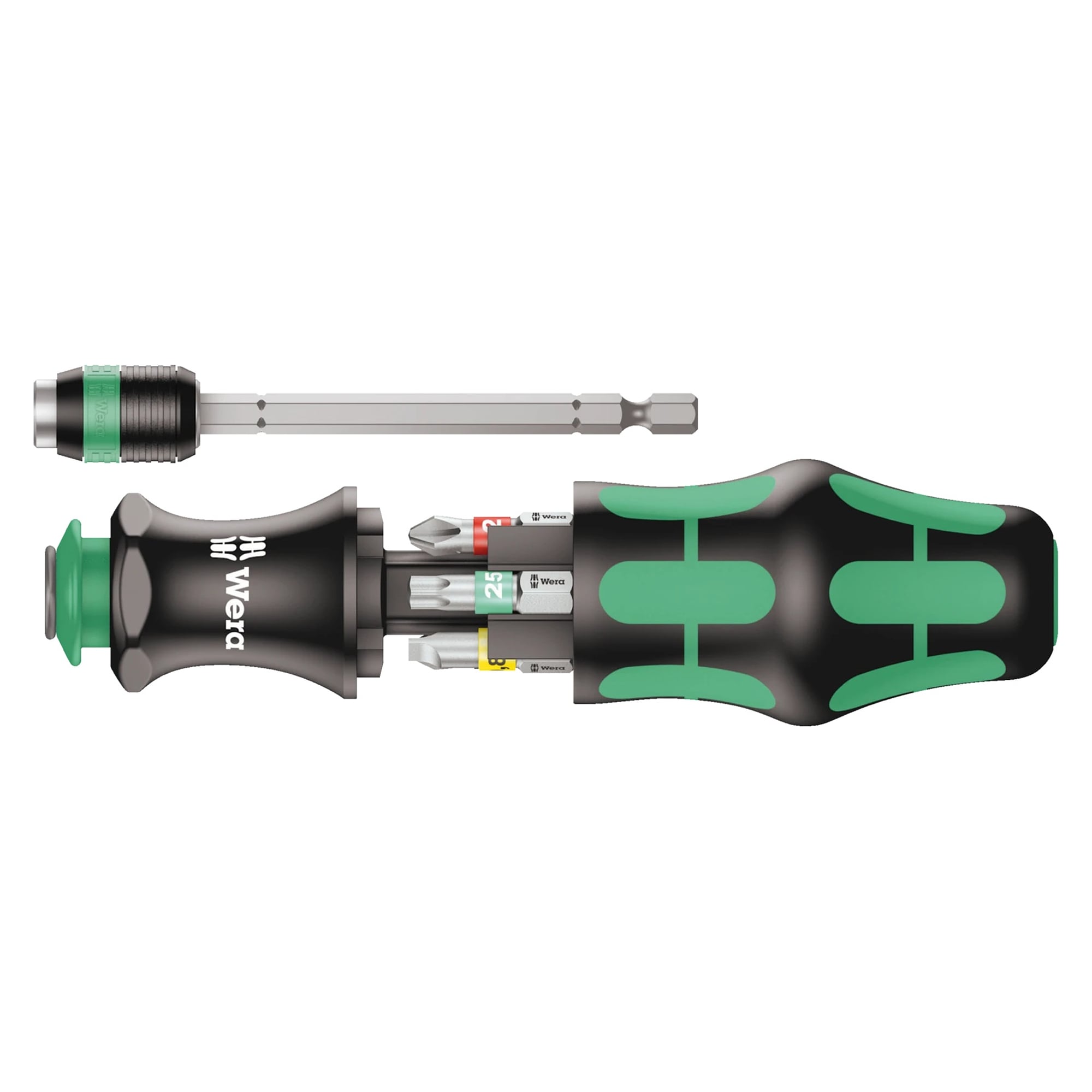 Kraftform Kompakt 20 Tool Finder 1 with pouch, bit screwdriver 7 pieces - Wera 05051016001