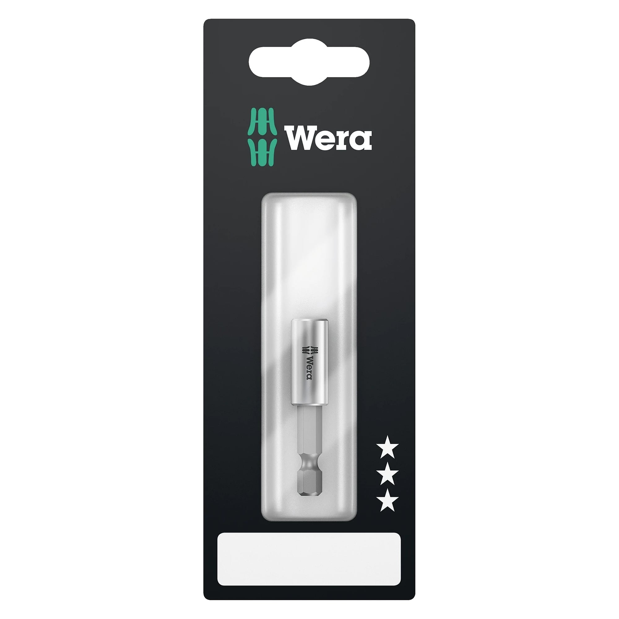 899/4/1 porte-embouts universel à douille inox et aimant 1/4" x 75 mm - Wera 05073357001