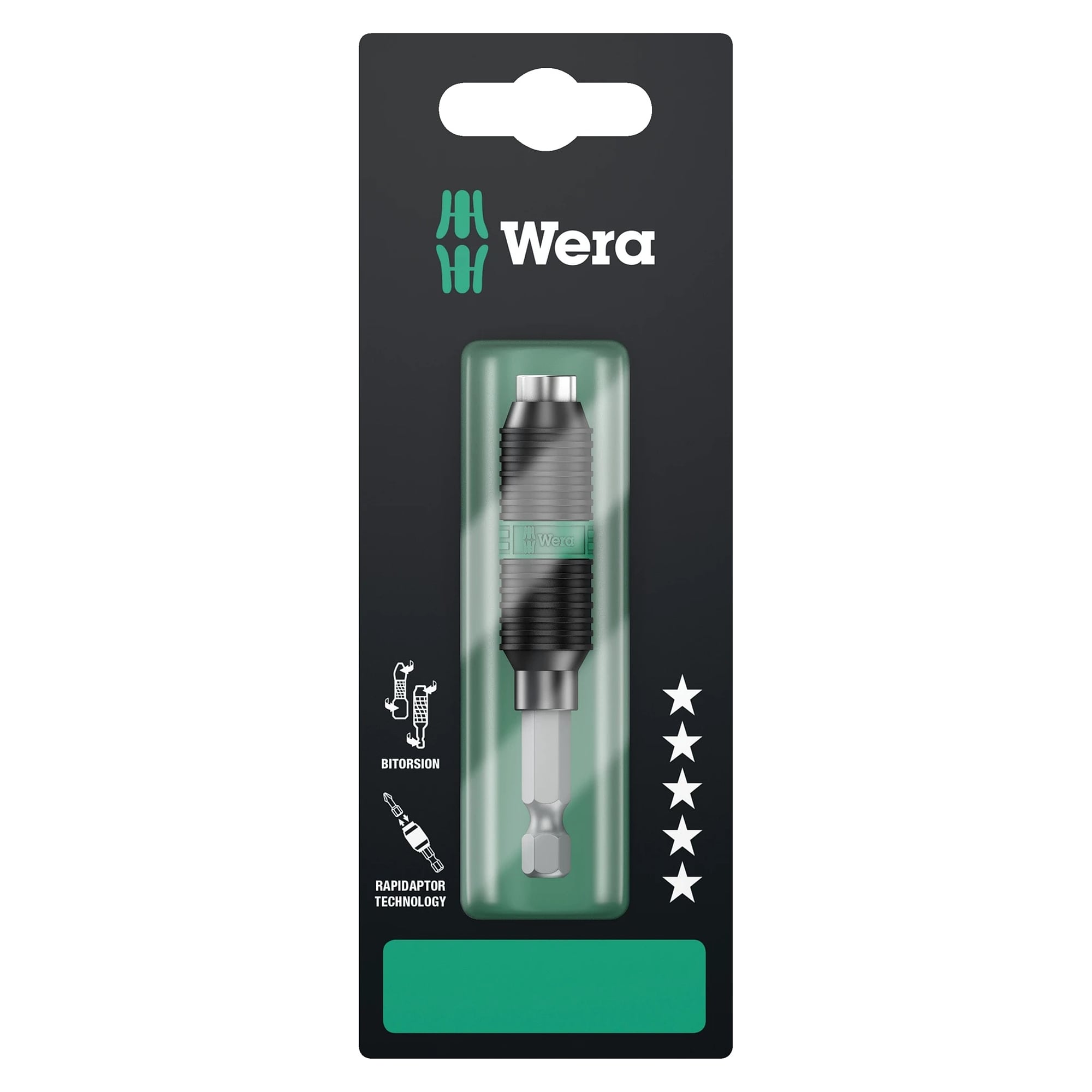 897/4 R porte-embouts universel Rapidaptor BiTorsion 1/4" x 75 mm - Wera 05073420001