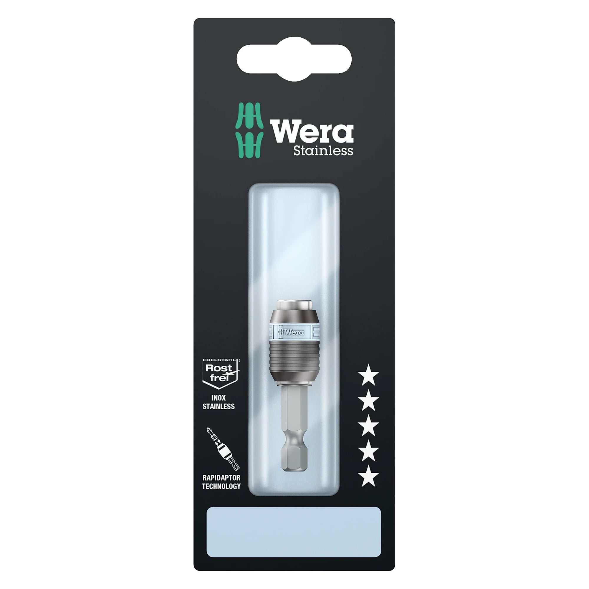 3888/4/1 K SB Porte-embouts universel Rapidaptor inox 1/4" x 50 mm - Wera 05073616001