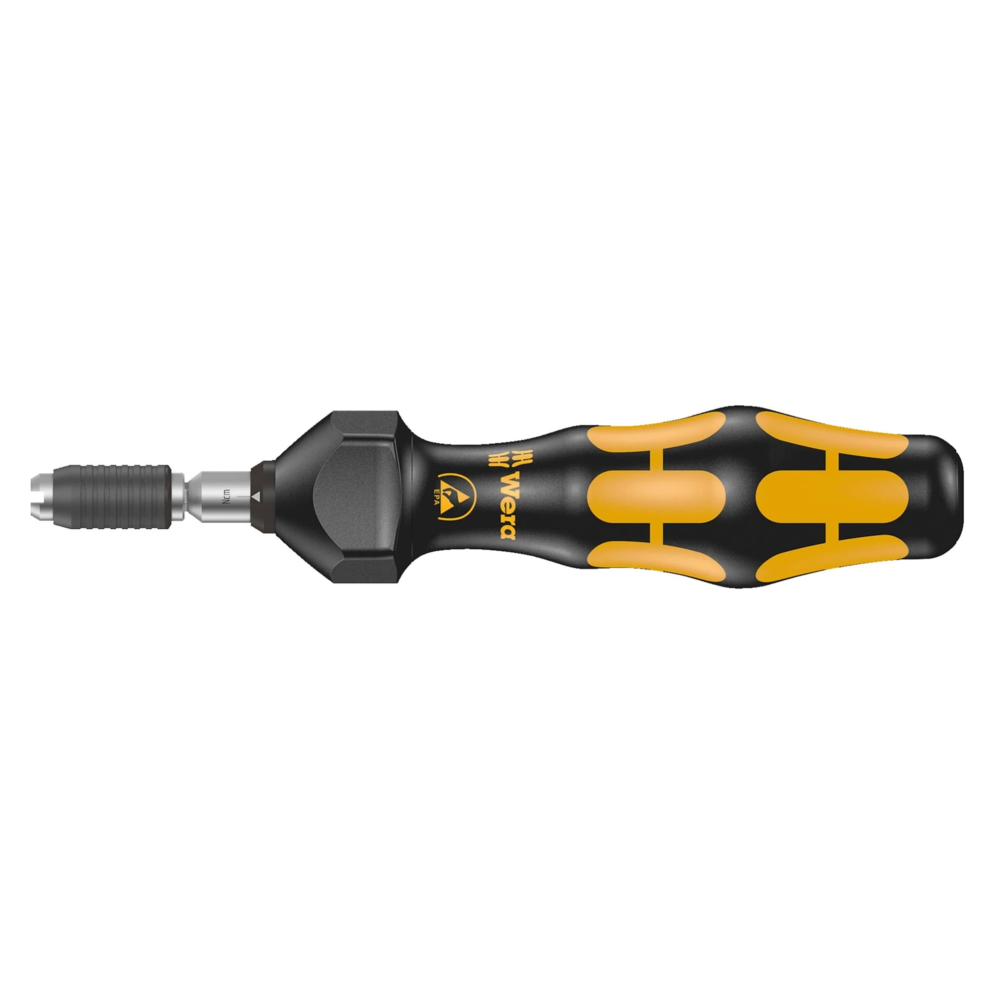 Kraftform 7435 ESD tournevis dynamométrique réglable 0,10-0,34 Nm, Halfmoon/HIOS 4 mm - Wera 05074786001