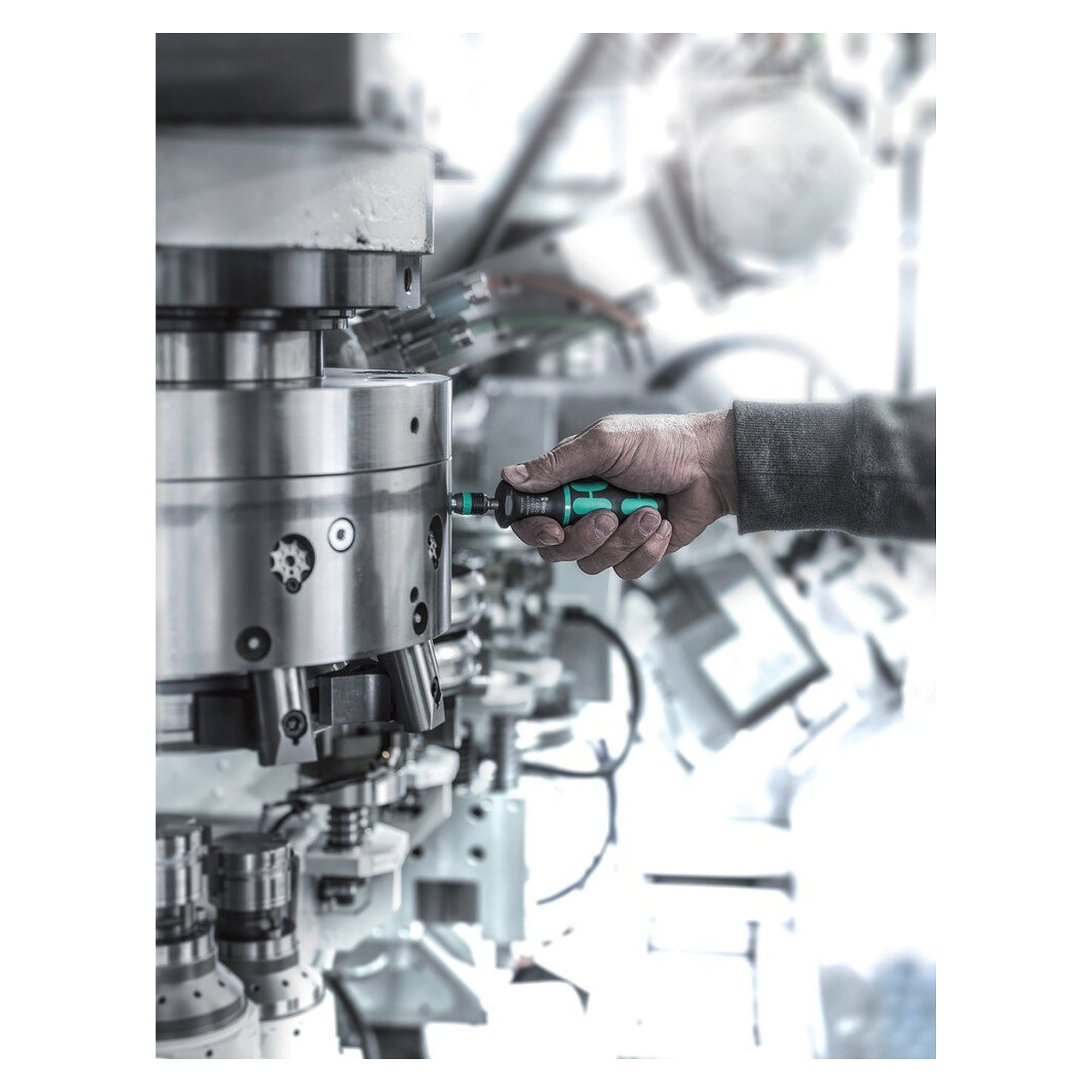 Kraftform 7452 Drehmomentschraubendreher fest voreingestellt 0,9 Nm (0,9-1,5 Nm), 1/4" Rapidaptor - Wera 05074794001