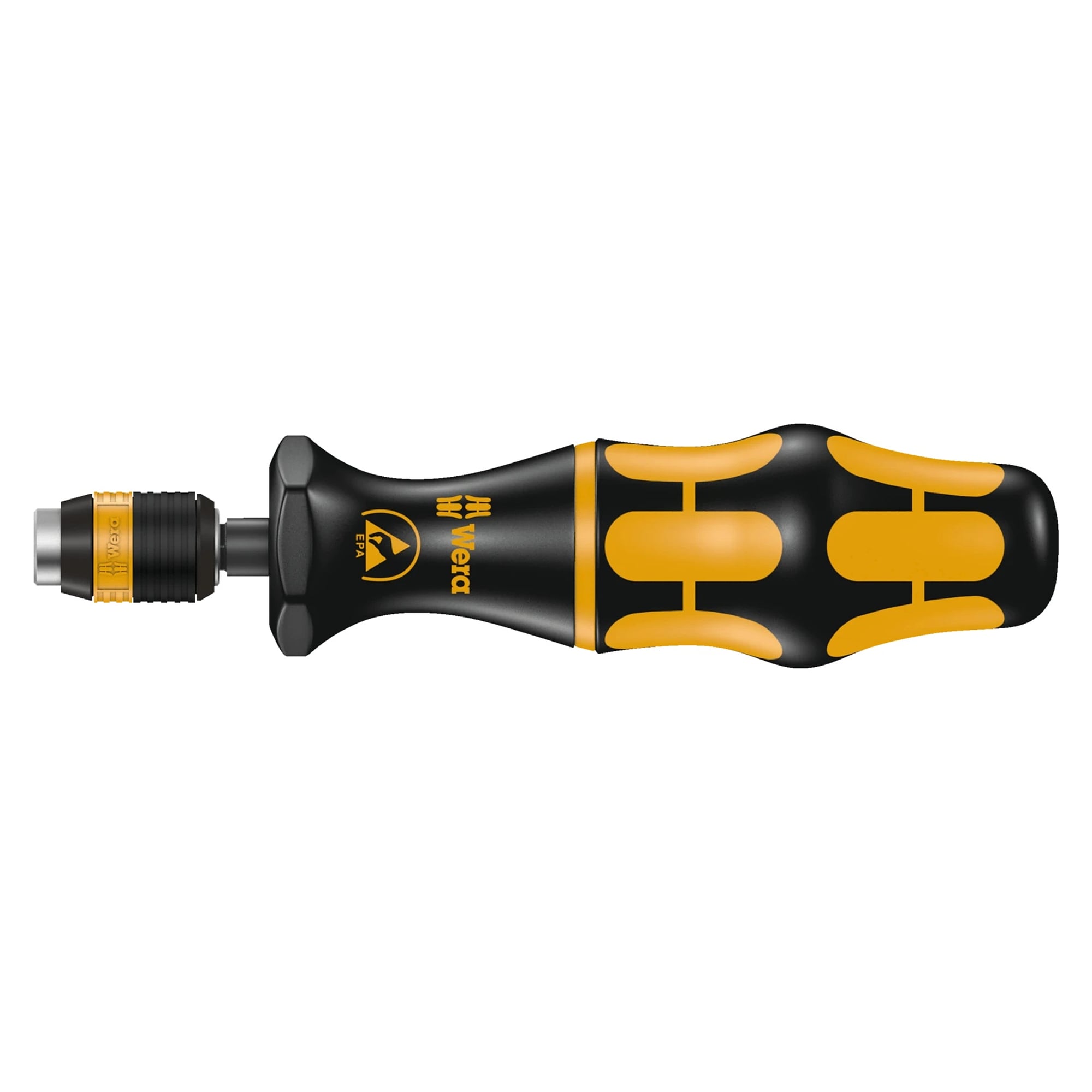 7460 ESD Kraftform tournevis dynamométrique, préréglé 0,3 Nm, plage 0,3-1,2 Nm, 1/4" - Wera 05074840001