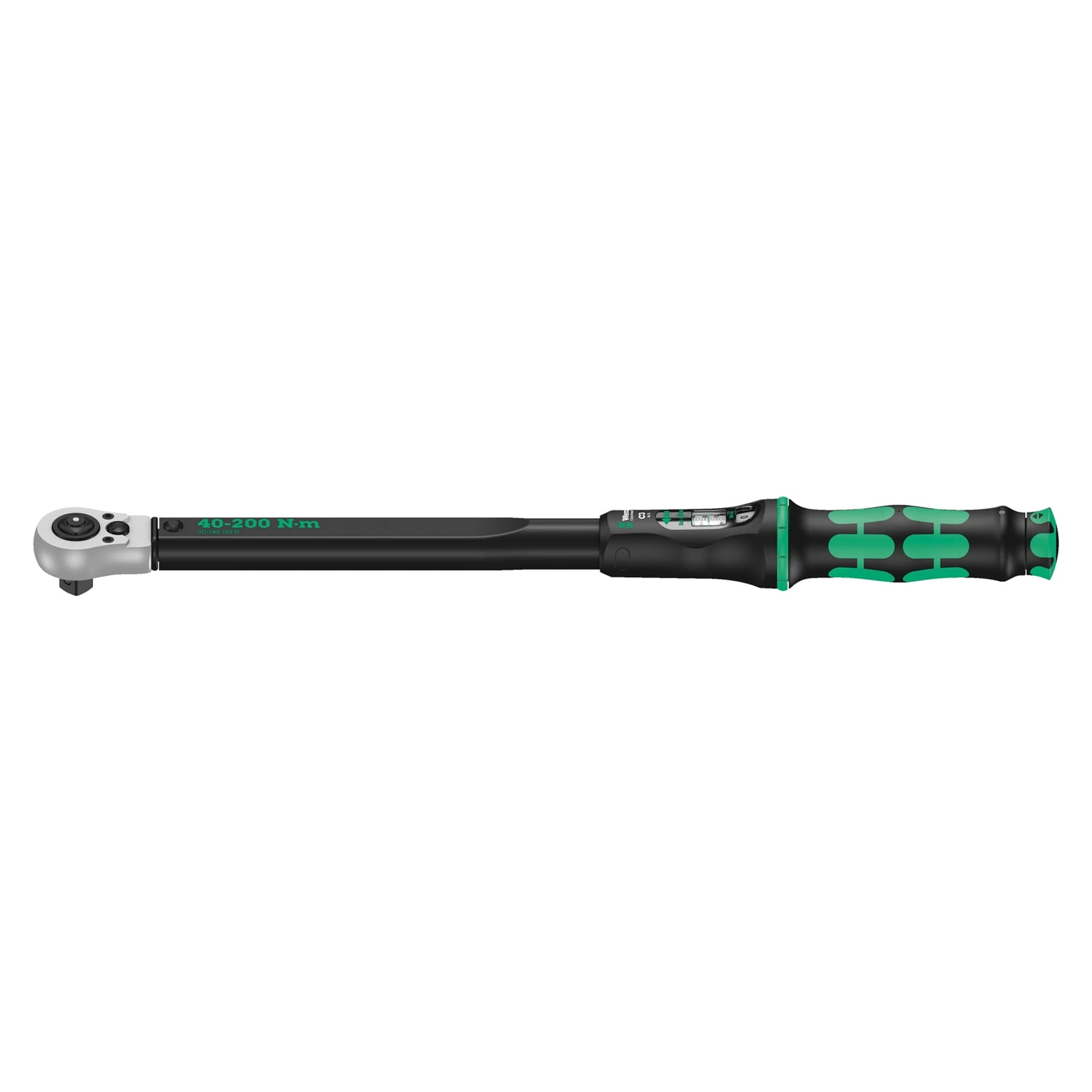 Click-Torque C 3 Push R/L torque wrench for clockwise and anti-clockwise use, 1/2", 40-200 Nm - Wera 05075626001