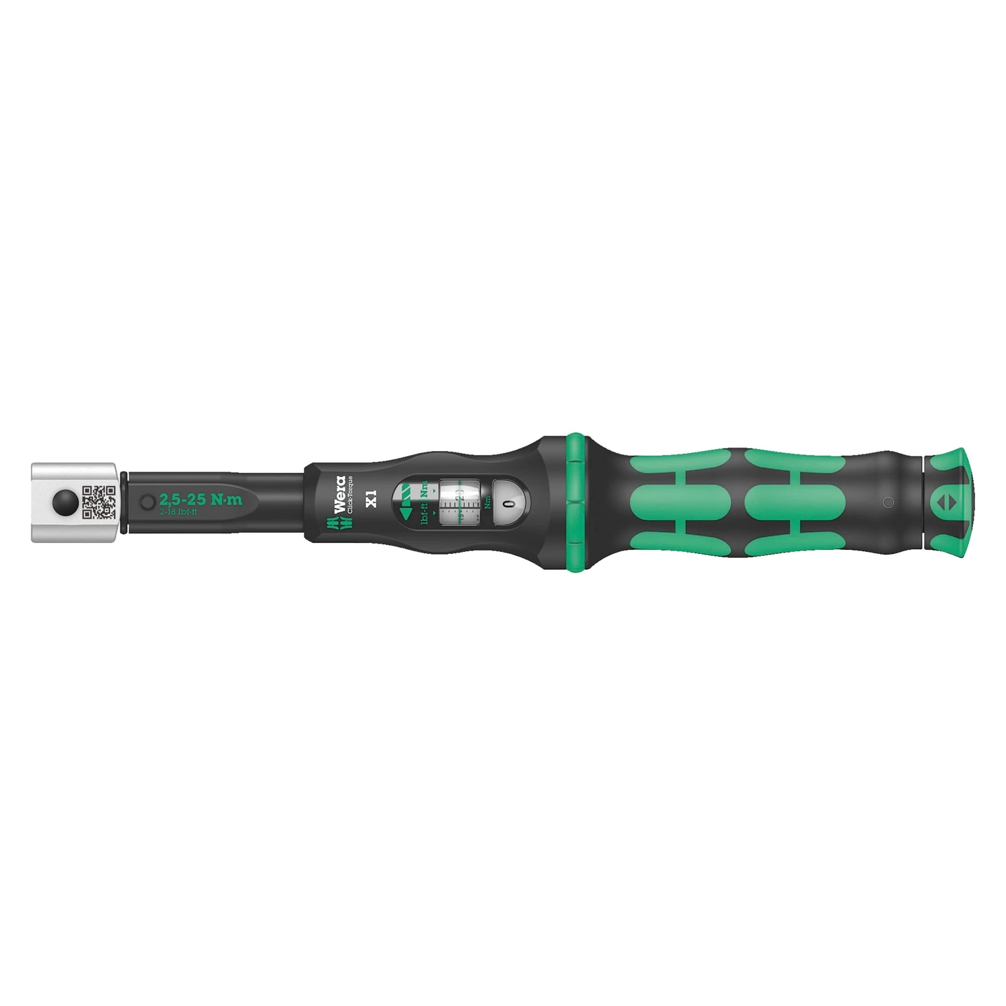 Click-Torque X 1 clé dynamométrique à outil interchangeable 9x12 mm, 2,5-25 Nm - Wera 05075651001