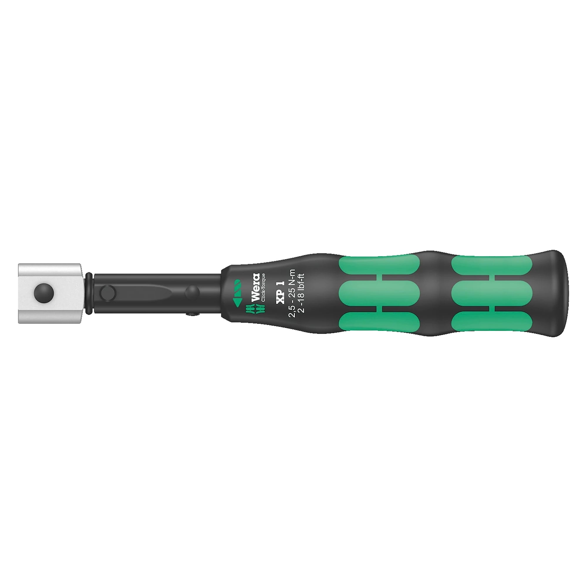 Click-Torque XP 1 clé dynamométrique à couple préréglé pour outils interchangeables 2,5-25 Nm, 9x12 mm - Wera 05075670010