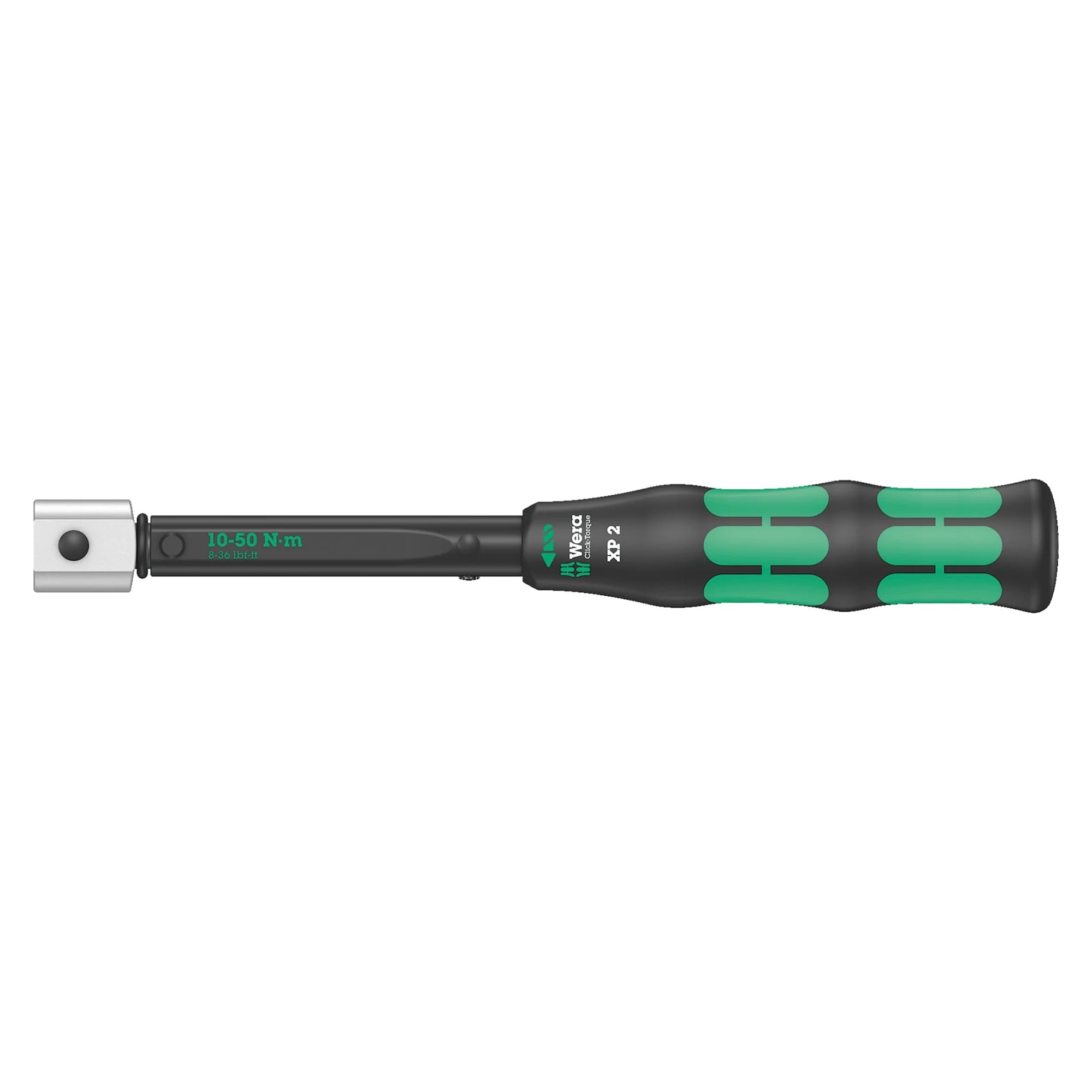 Click-Torque XP 2 clé dynamométrique à couple préréglé pour outils interchangeables 10-50 Nm, 9x12 mm - Wera 05075671010