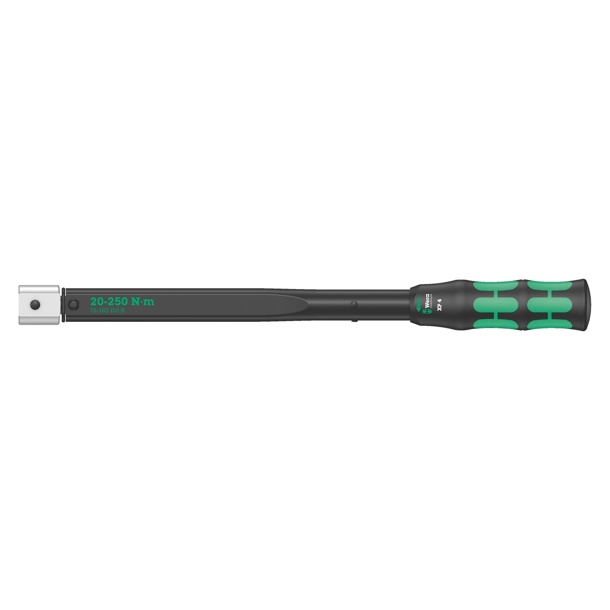 Click-Torque XP 4 voreingestellter Drehmomentschlüssel für Einsteckwerkzeuge 20-250 Nm, 14x18 mm - Wera 05075673010