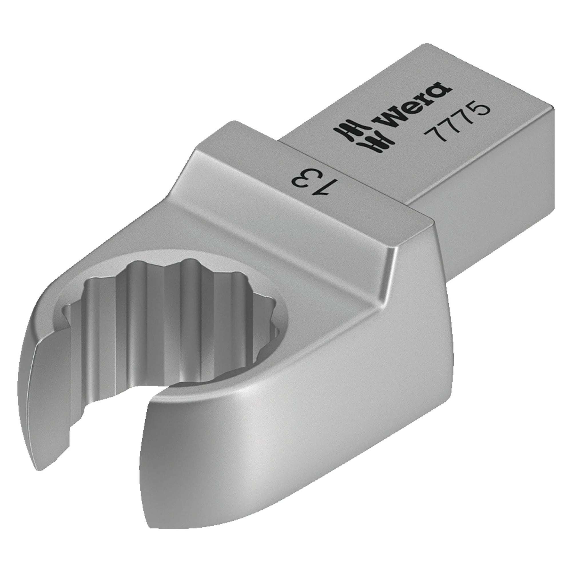 7775 Einsteck-Ringschlüssel offen 9x12 mm, Schlüsselweite 19 mm, für Click-Torque X - Wera 05078657001