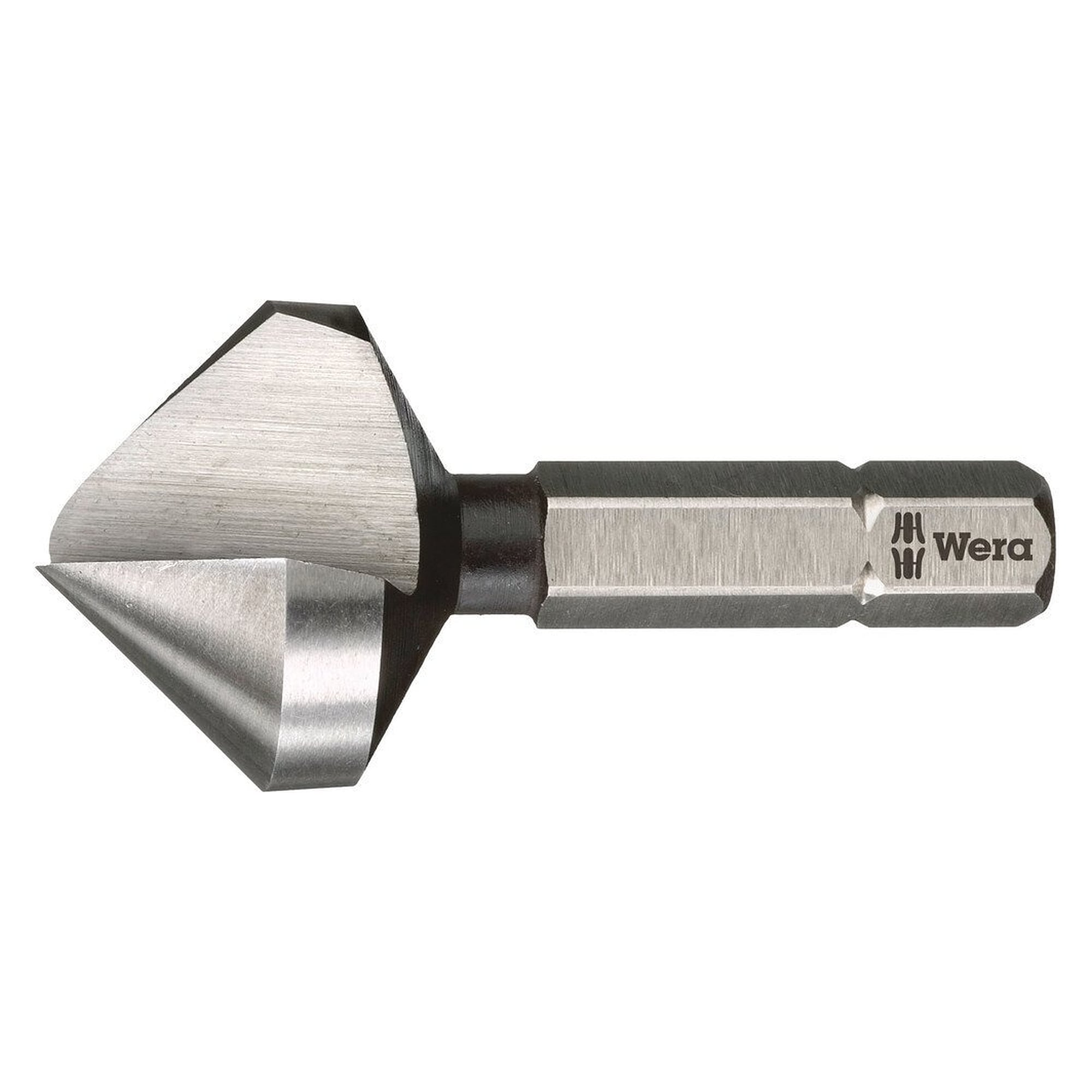 845 Einschneide-Kegelsenker-Bit 1-nutig 90°, 16,5 mm für M 8, 1/4" Sechskant - Wera 05104664001