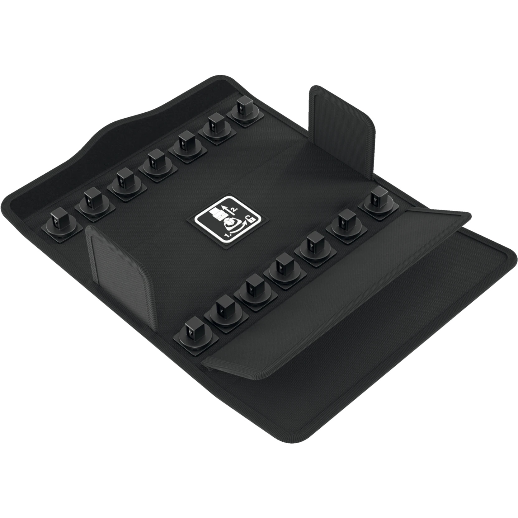 9572 Textile Box 8790 B Impaktor Deep Set 1, ohne Werkzeug, 213 x 136 x 78 mm - Wera 05136549001