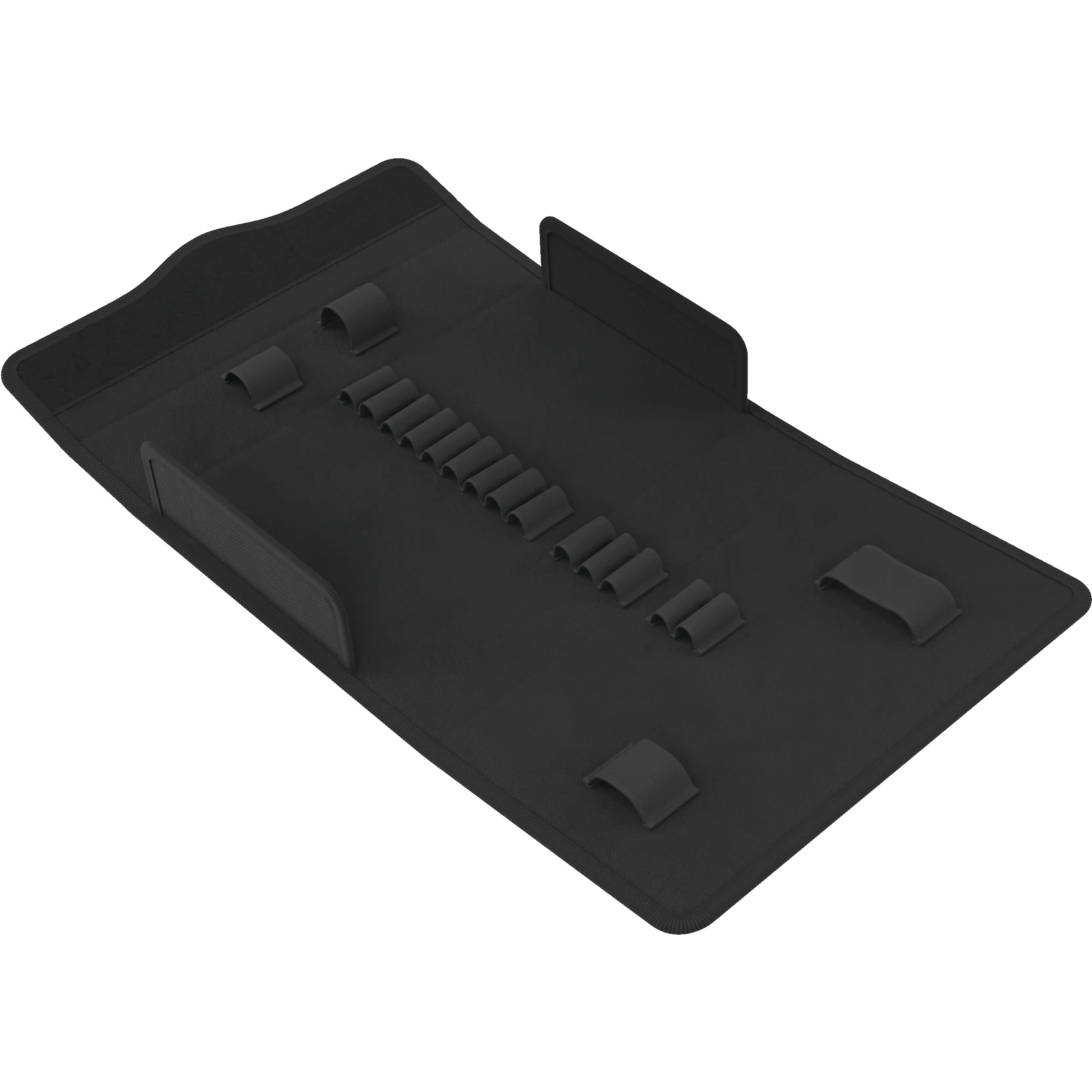 9574 textile box for Kraftform Kompakt VDE 17 extra slim 2, empty, 240 x 47 x 143 mm - Wera 05136555001