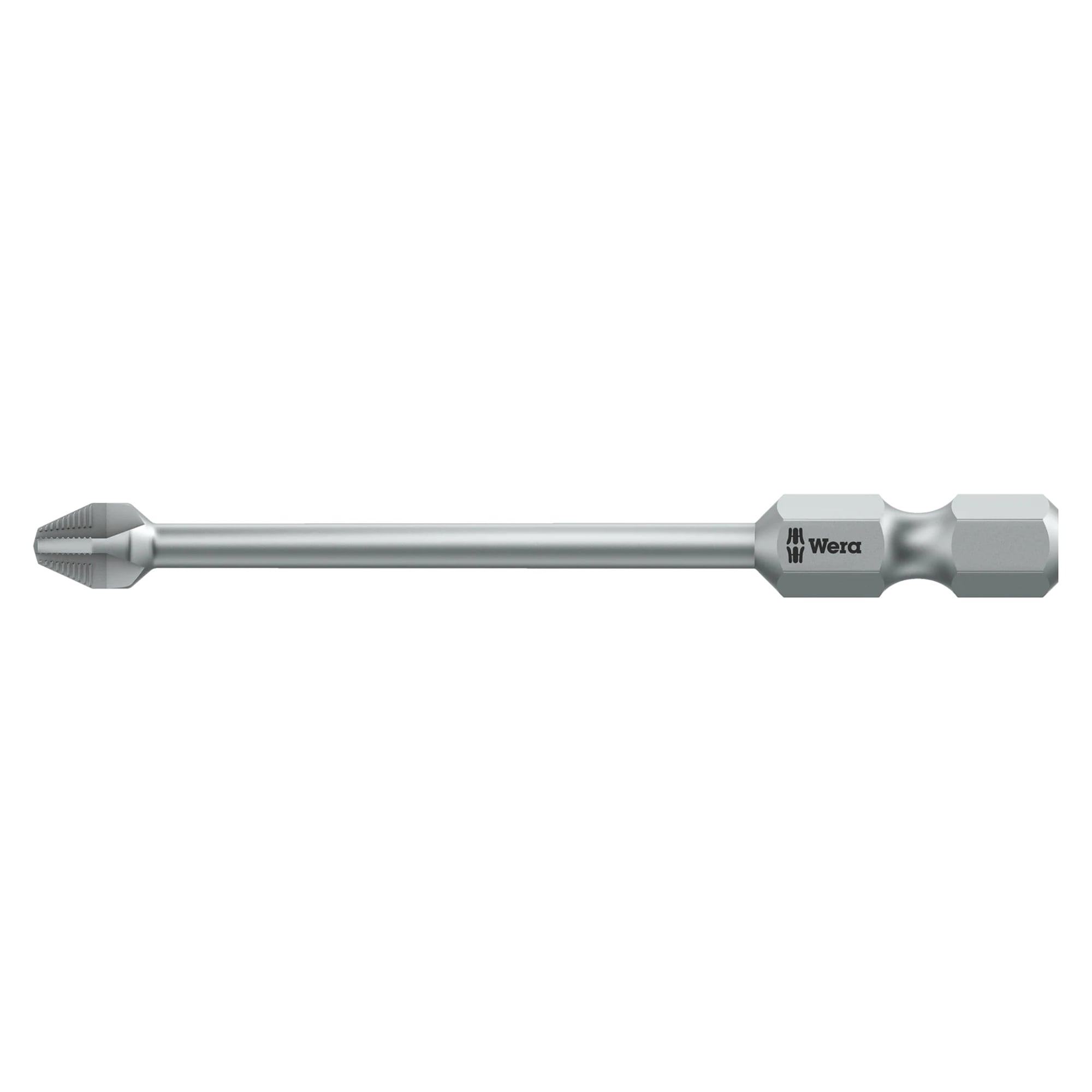 853/4 Embout ACR Harpoon Phillips à nervures antirejet, PH 2 x 152 mm, 6 pans 1/4" - Wera 05160908001