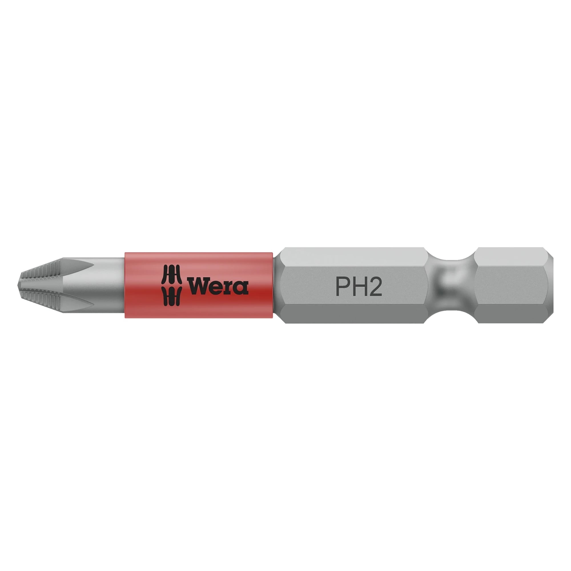 853/4 ACR SL Bit Phillips mit Schlauchummantelung, magnetisiert, PH 2 x 150 mm - Wera 05203913001