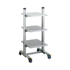 Treston WTR140 ESD. WTR-Universalwagen inkl. 3 Etagenböden TS 605, 530x650 mm, RAL 7035 grau, ESD