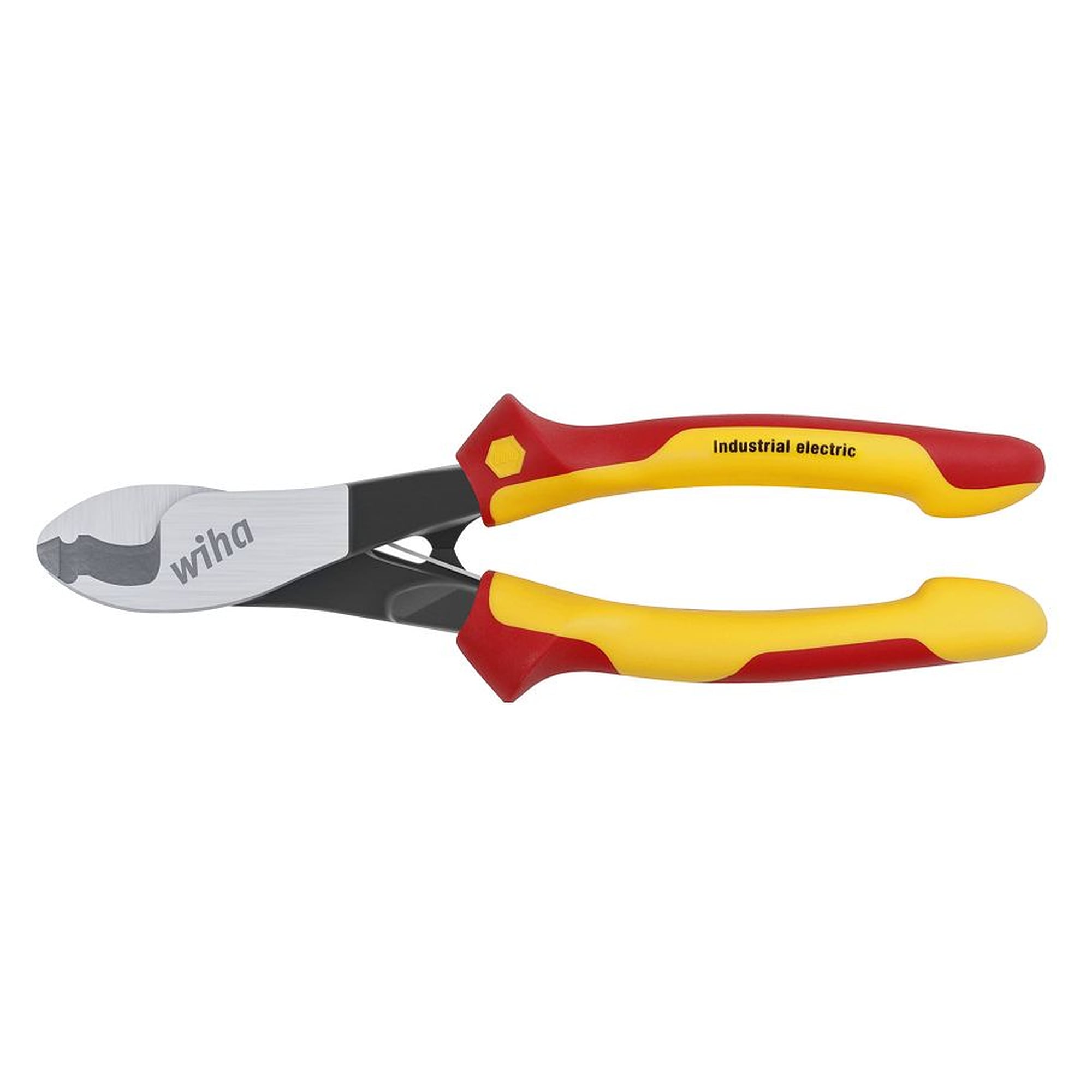 Wiha Industrial electric cable cutter with switchable opening spring (43665)