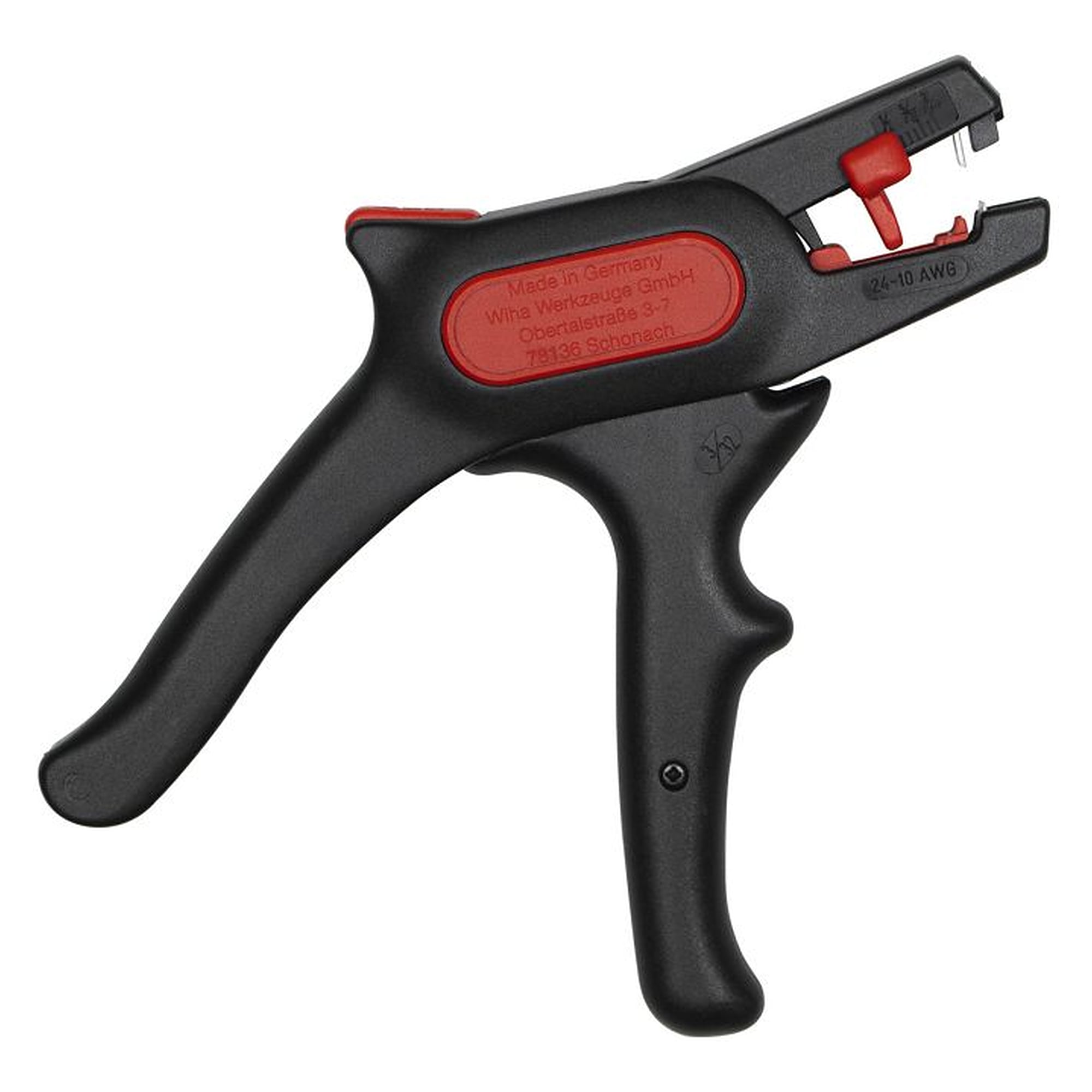 Outil de dénudage automatique 0,2-6 mm², 190 mm, Professional electric - Wiha 44617
