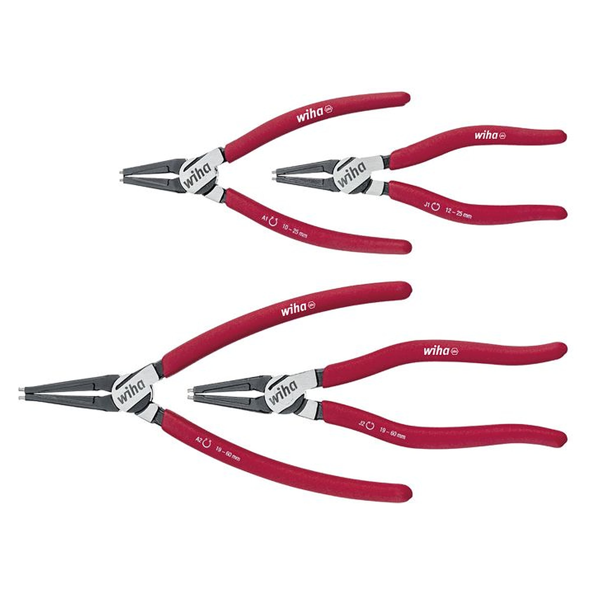 Wiha Pliers set Classic with MagicTips Circlip pliers 4-pcs. (34708)