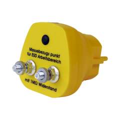 Erdungsbaustein mit 2 Polausgangsklemmen