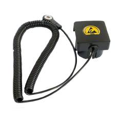 Schuko-Erdungsbaustein DK4, Spiralkabel 2.4m