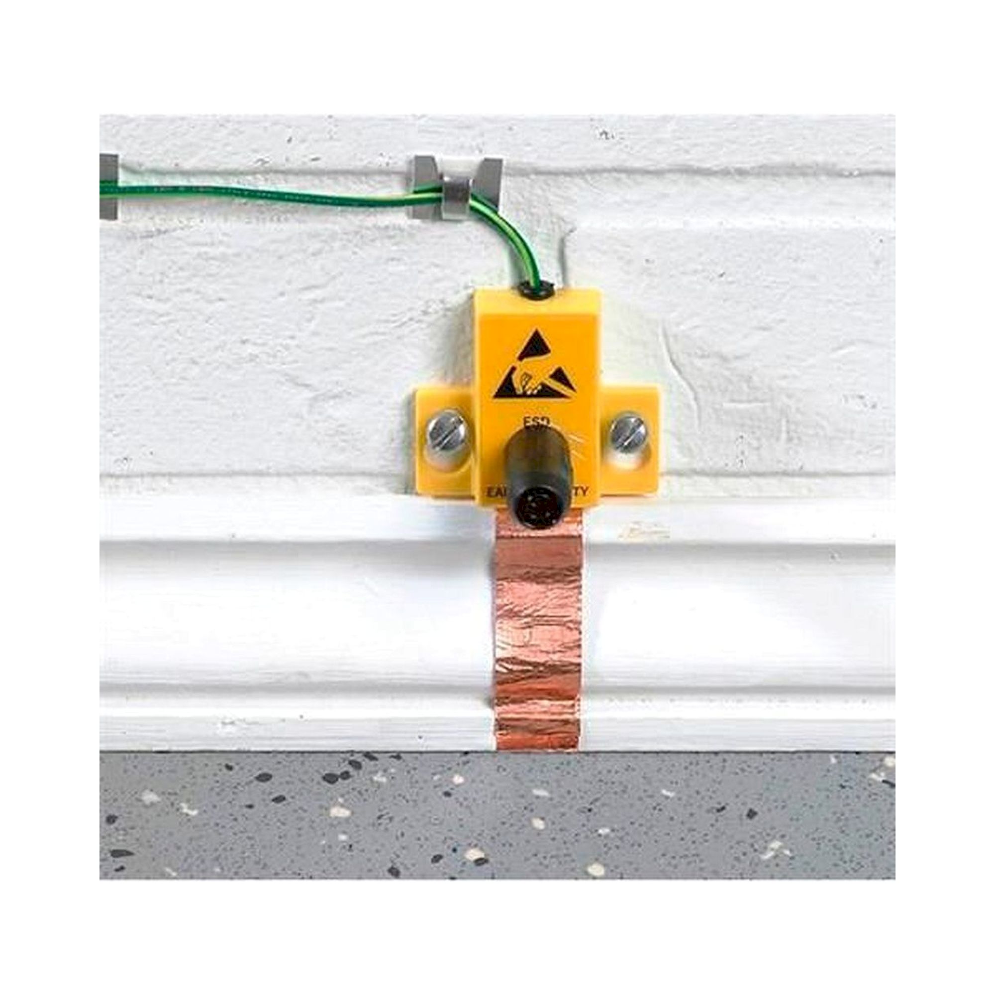 Erdungsanschluss-Set für Bodenbeläge