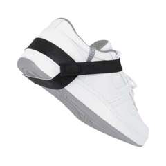 Dauerfersenband schwarz, Klettverschluss