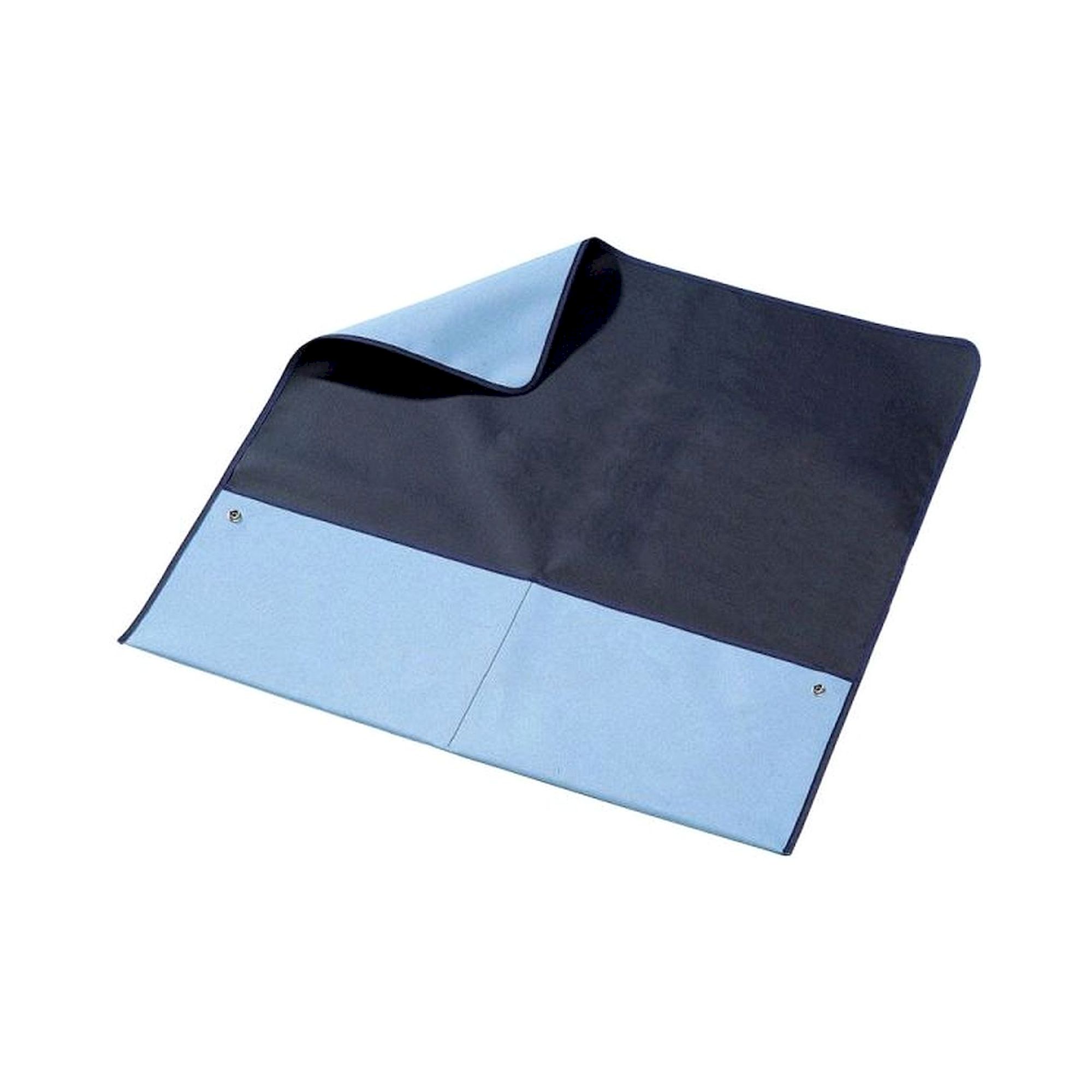 Service-Tischmatte, blau-schwarz