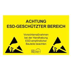 EPA-Eingangsschild, Deutsch, selbstklebende Folie, 500 x 300 mm