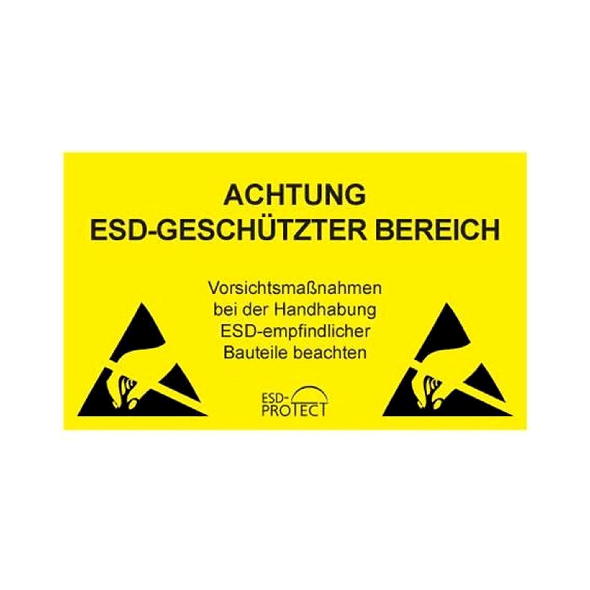 EPA-Eingangsschild, Deutsch, Hartplastik, 300 x 150 mm