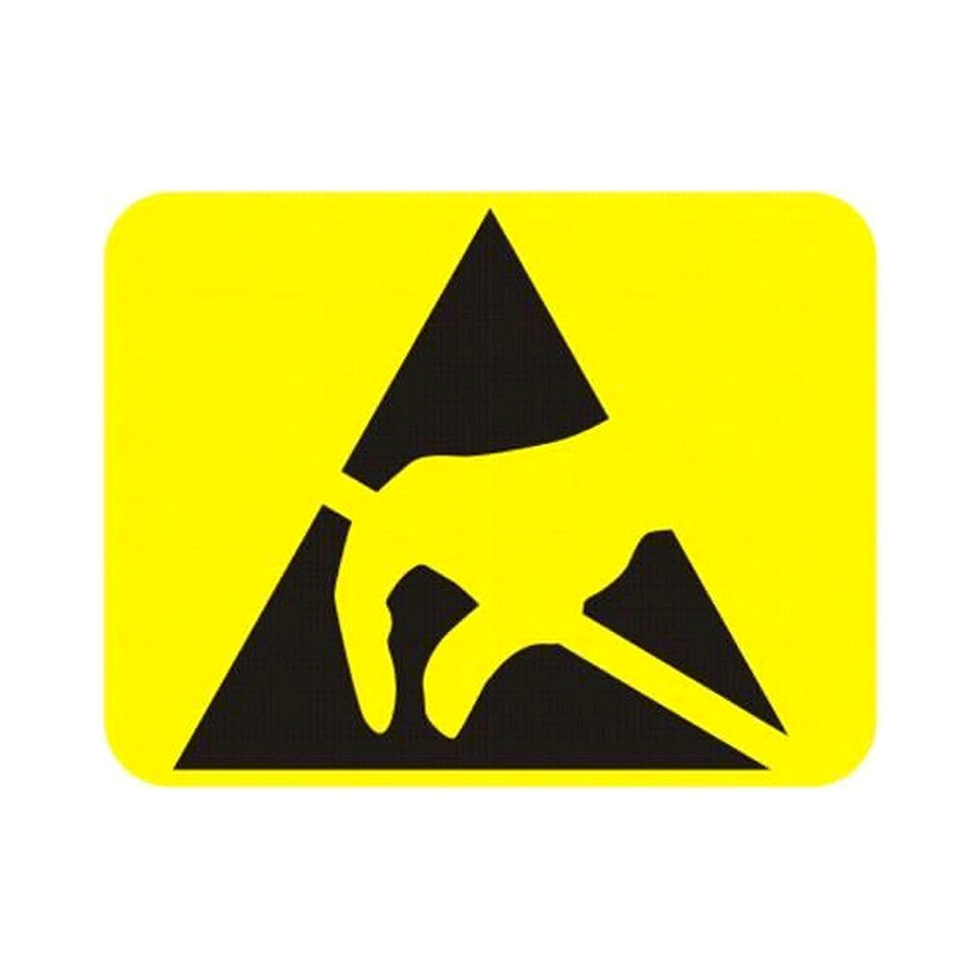 Etiketten ESD-Logo, 7 x 9 mm