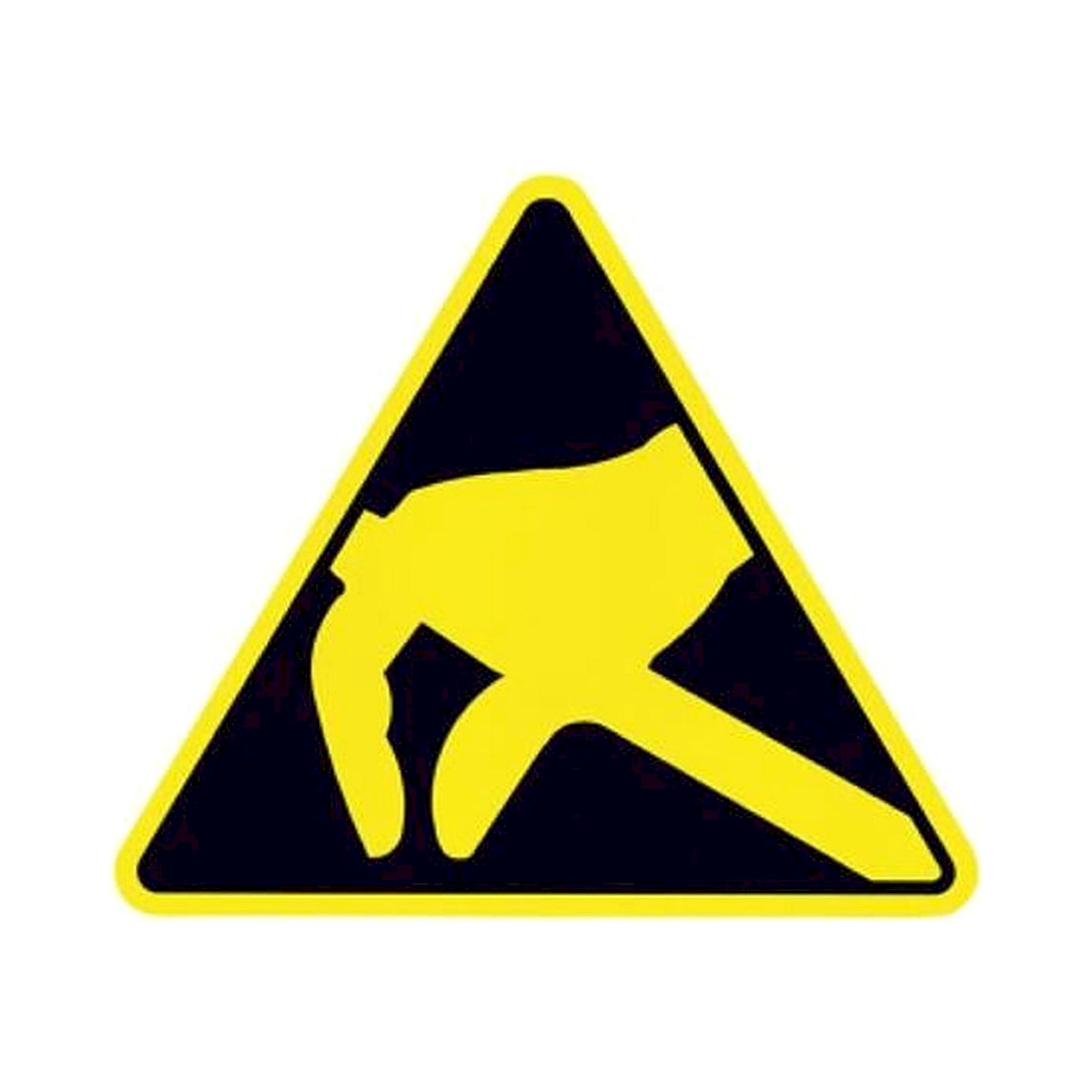 Etiketten ESD-Logo, 6 x 6 mm