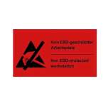Aufkleber "Kein ESD-geschützter Arbeitsplatz"