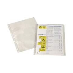 Dokumentenhülle DIN A4, leitfähig, transparent, 4-fach