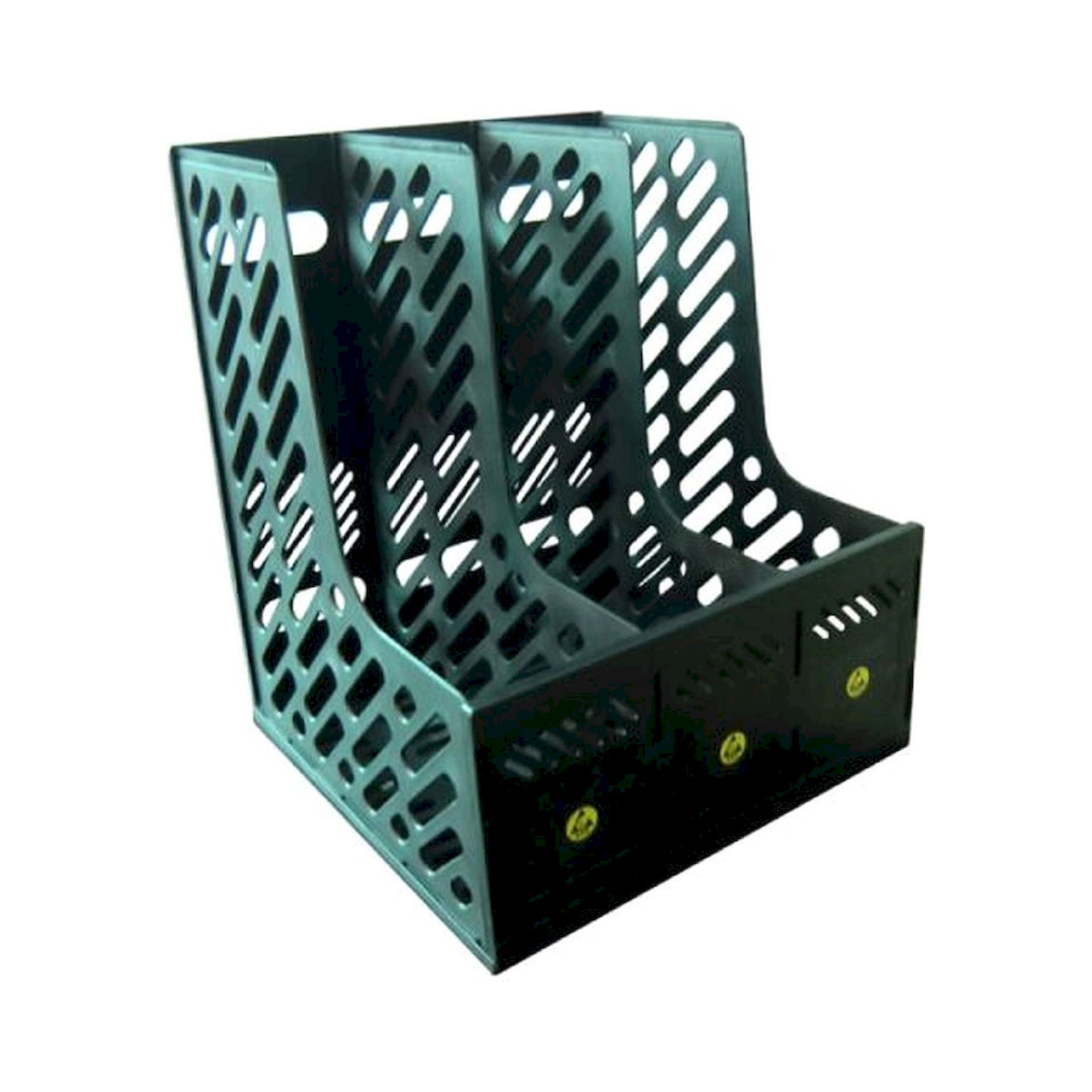 Stehsammler 3 in 1, ABS, schwarz, DIN A4